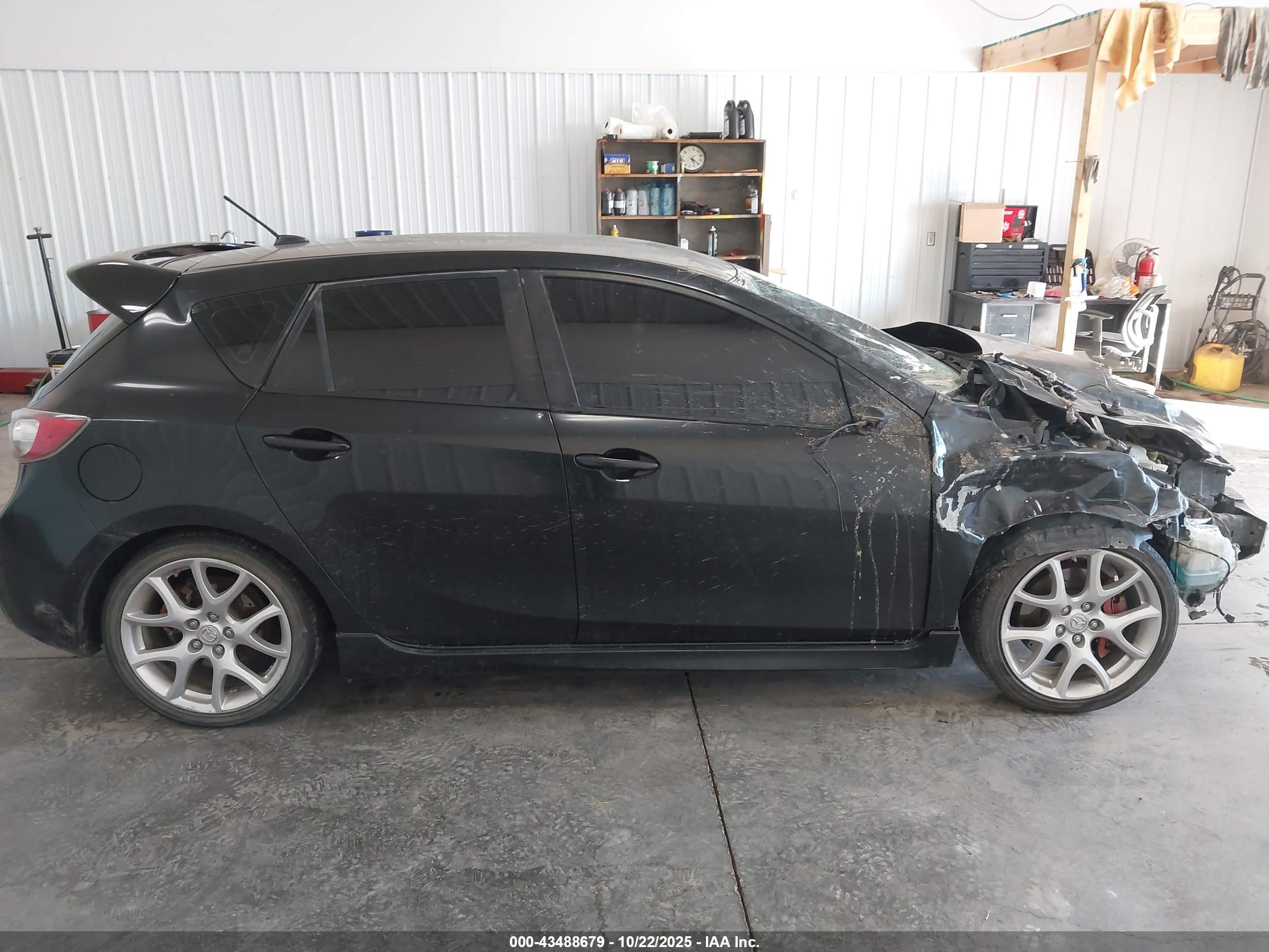 2012 Mazda Mazdaspeed3 Touring Black vin: JM1BL1L31C1609706