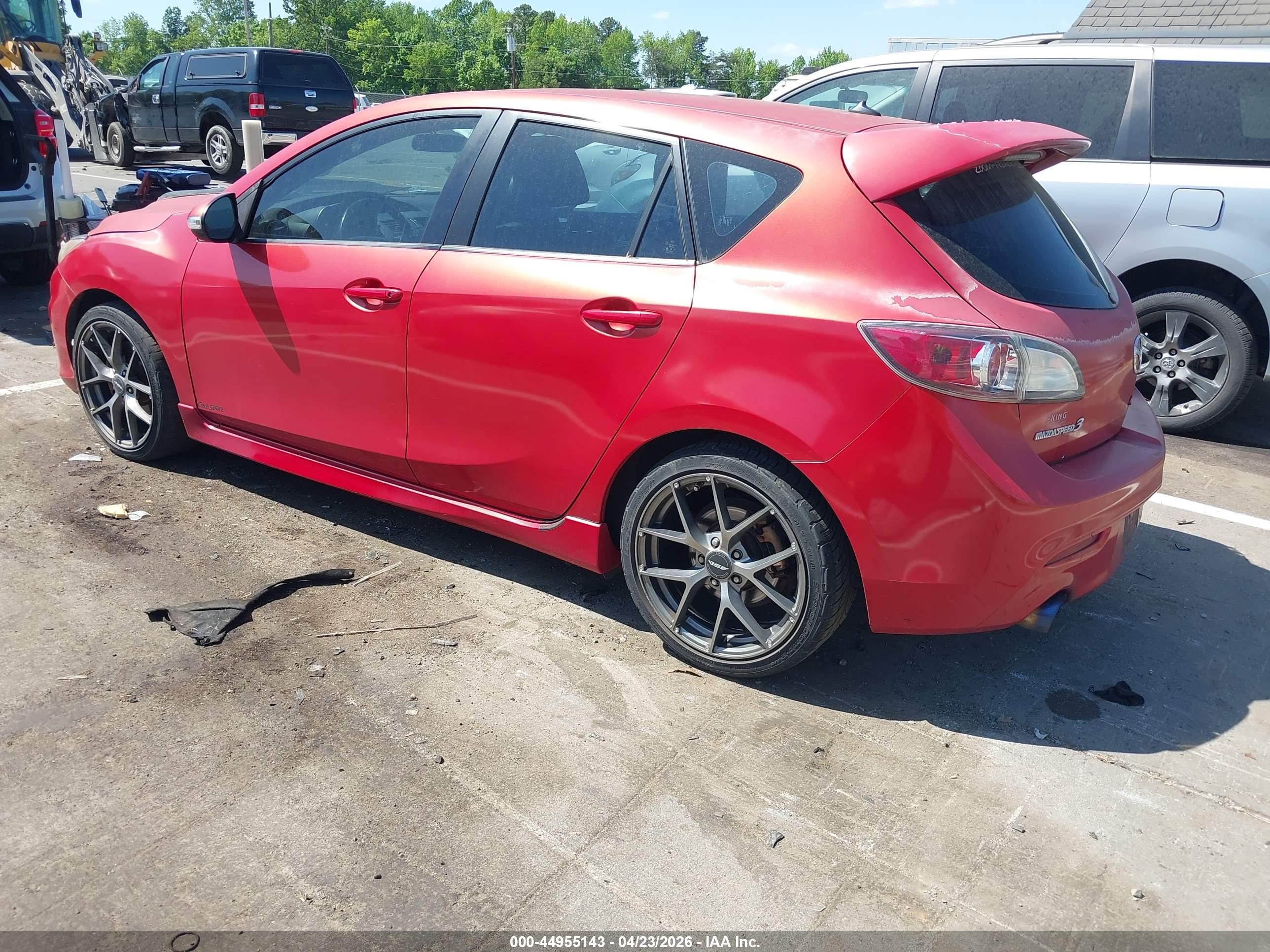2012 Mazda Mazdaspeed3 Touring Красный vin: JM1BL1L32C1532571