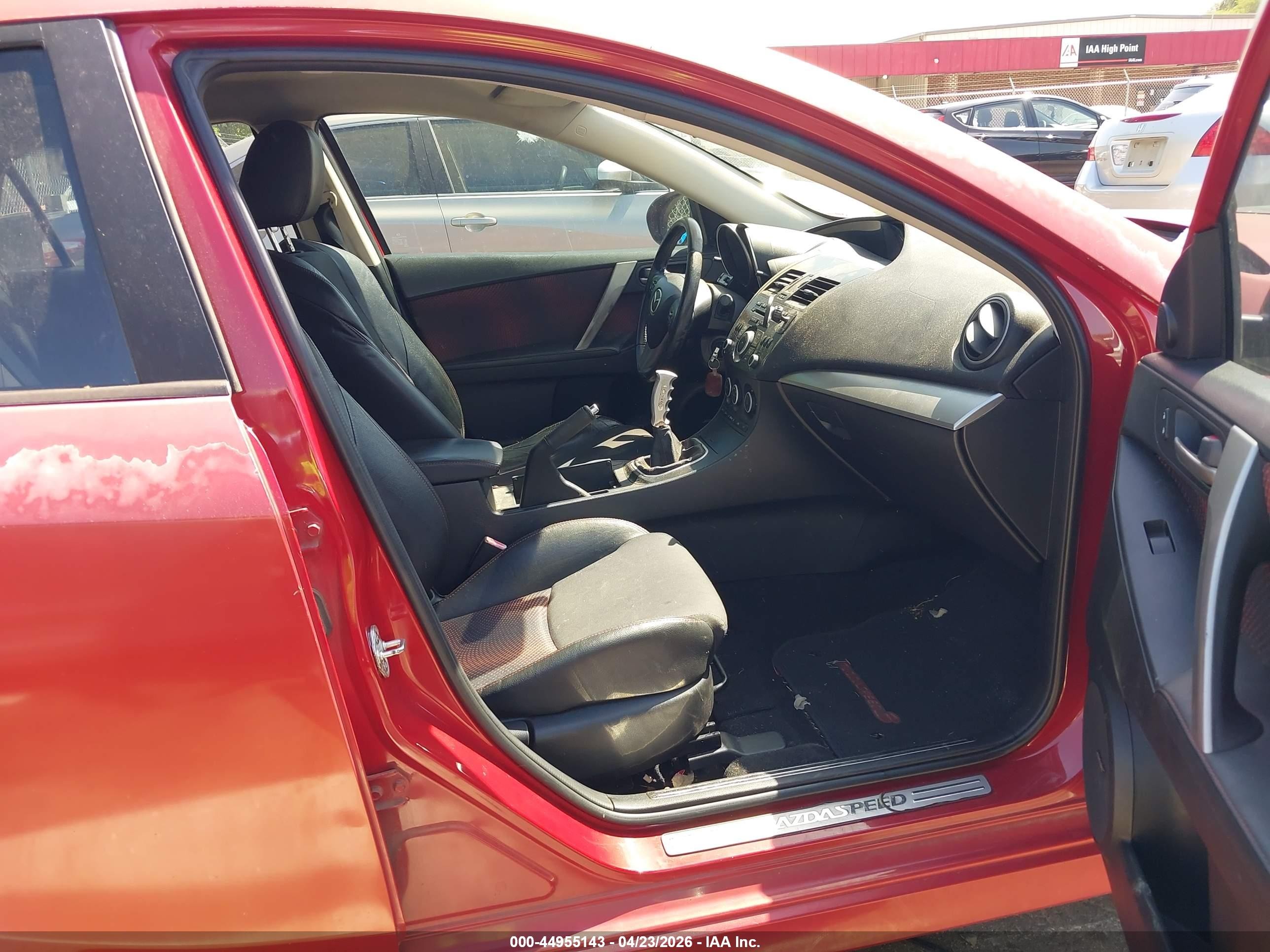 2012 Mazda Mazdaspeed3 Touring Красный vin: JM1BL1L32C1532571