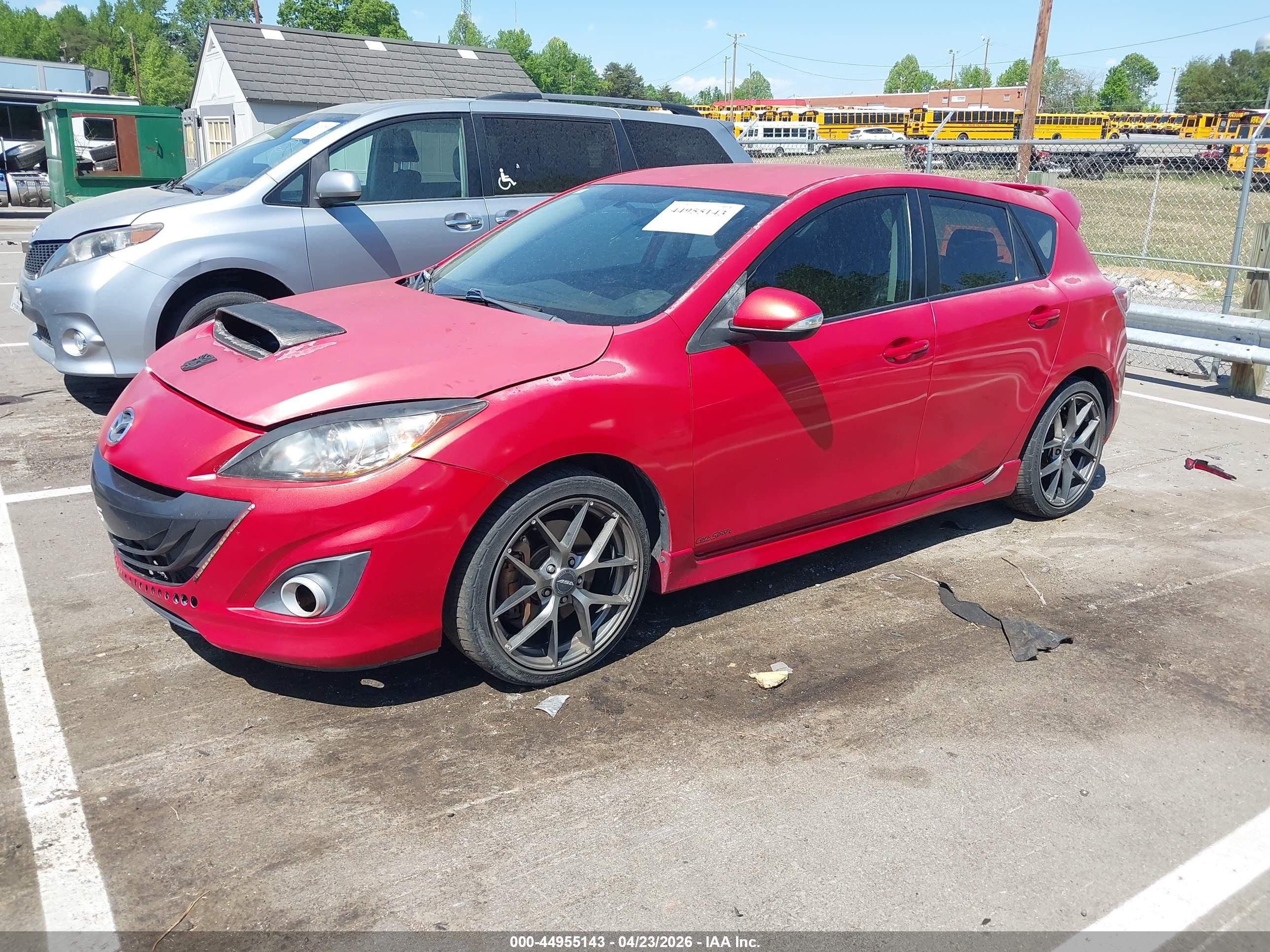 2012 Mazda Mazdaspeed3 Touring Красный vin: JM1BL1L32C1532571