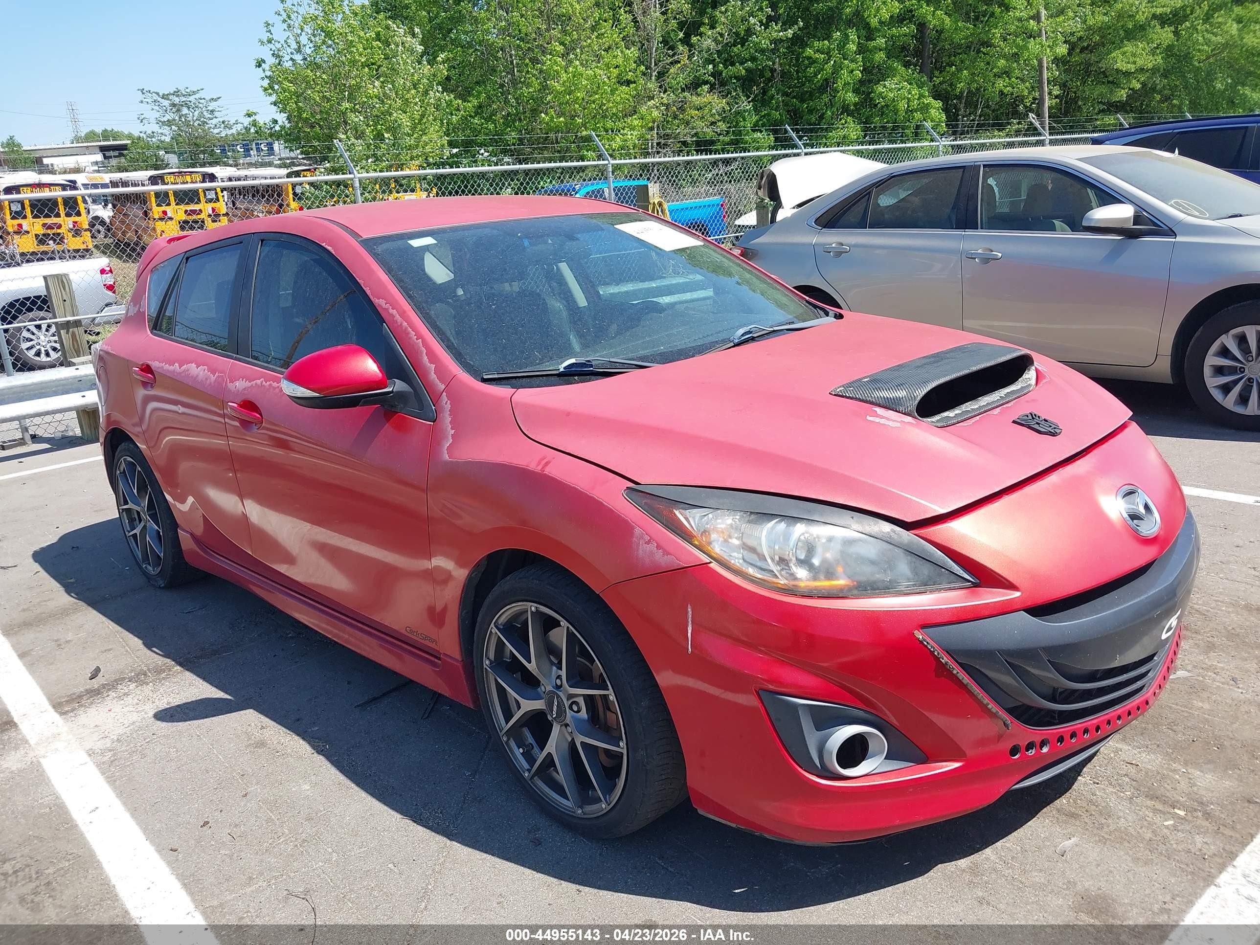 2012 Mazda Mazdaspeed3 Touring Красный vin: JM1BL1L32C1532571