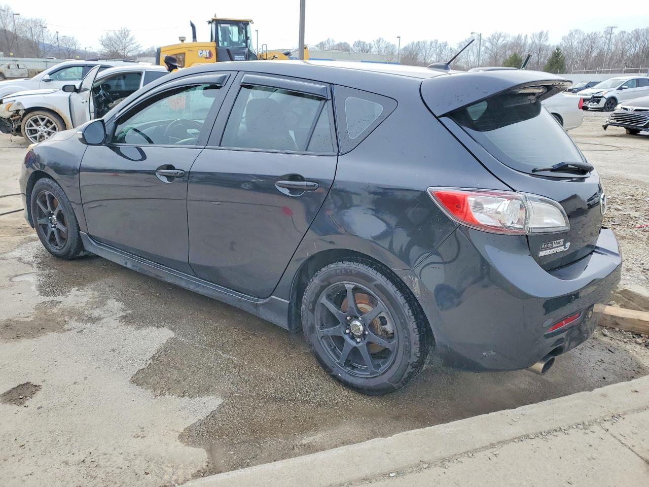 2012 Mazda Speed 3 Black vin: JM1BL1L33C1545975