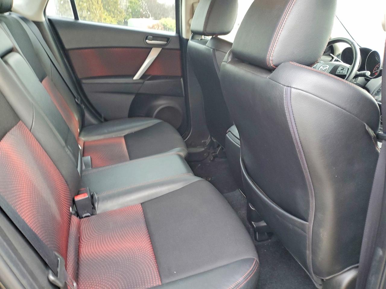 2012 Mazda Speed 3 Black vin: JM1BL1L33C1545975