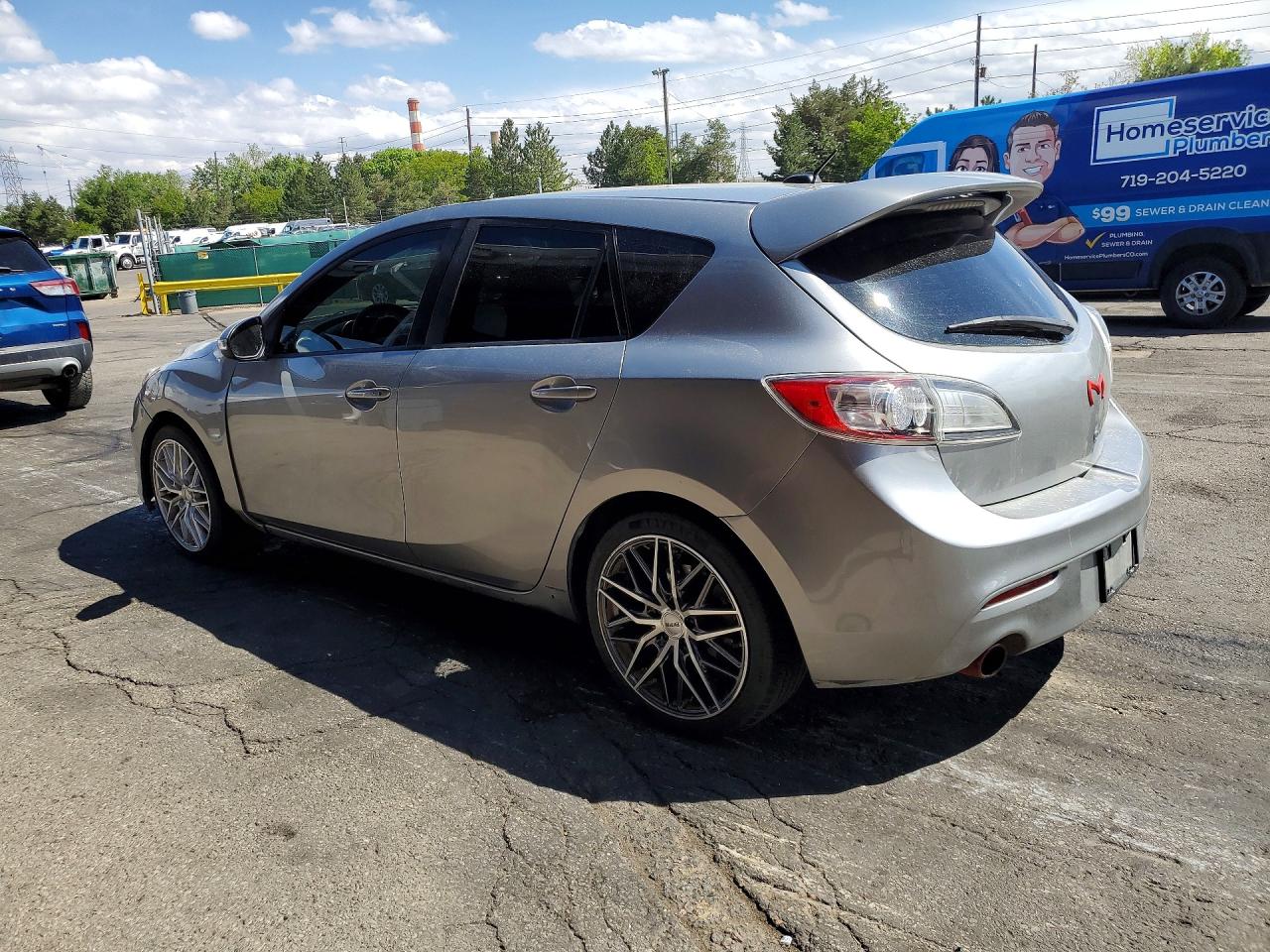 2012 Mazda Speed 3 Silver vin: JM1BL1L33C1606693