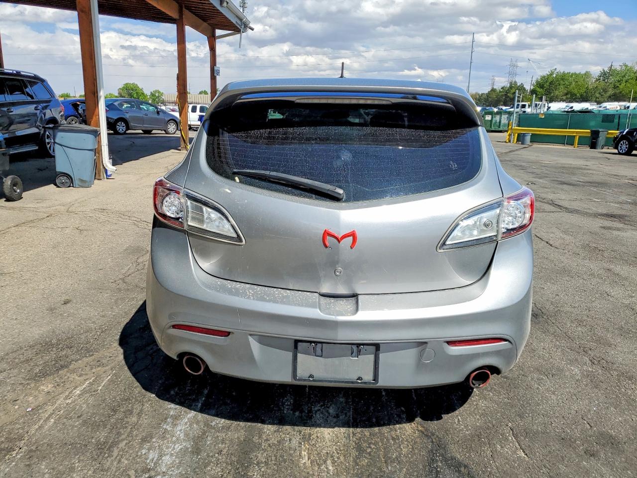 2012 Mazda Speed 3 Silver vin: JM1BL1L33C1606693