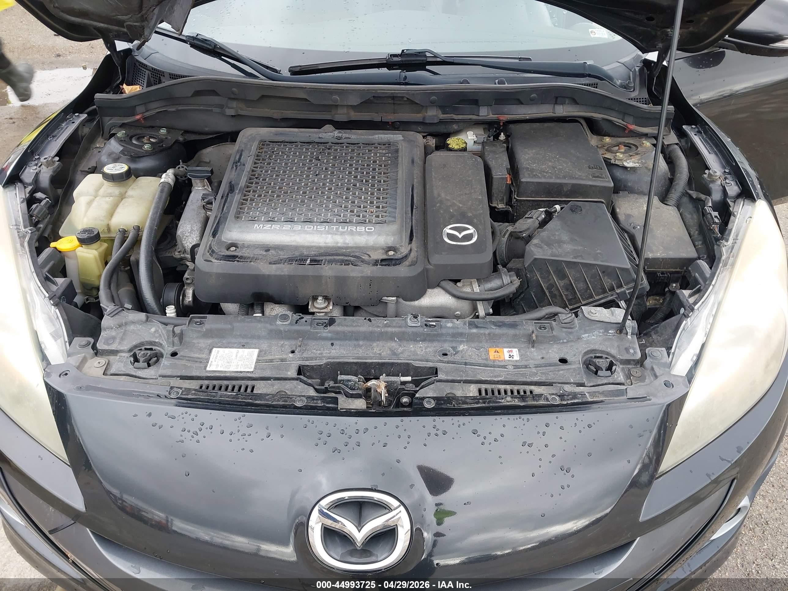 2012 Mazda Mazdaspeed3 Touring Black vin: JM1BL1L33C1699392