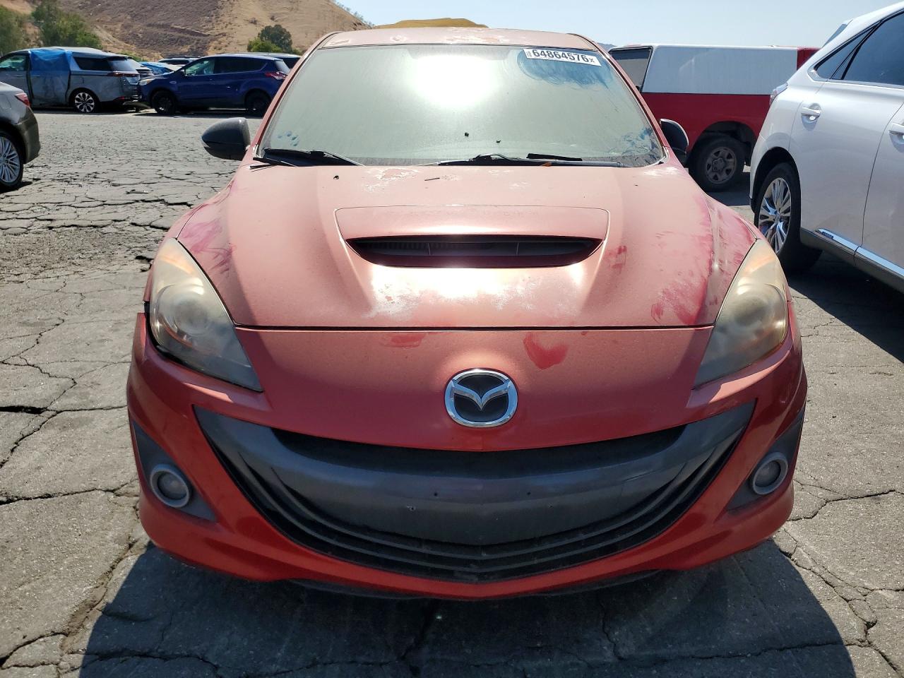 2013 Mazda Mazda3 Hatchback Red vin: JM1BL1L33D1731615