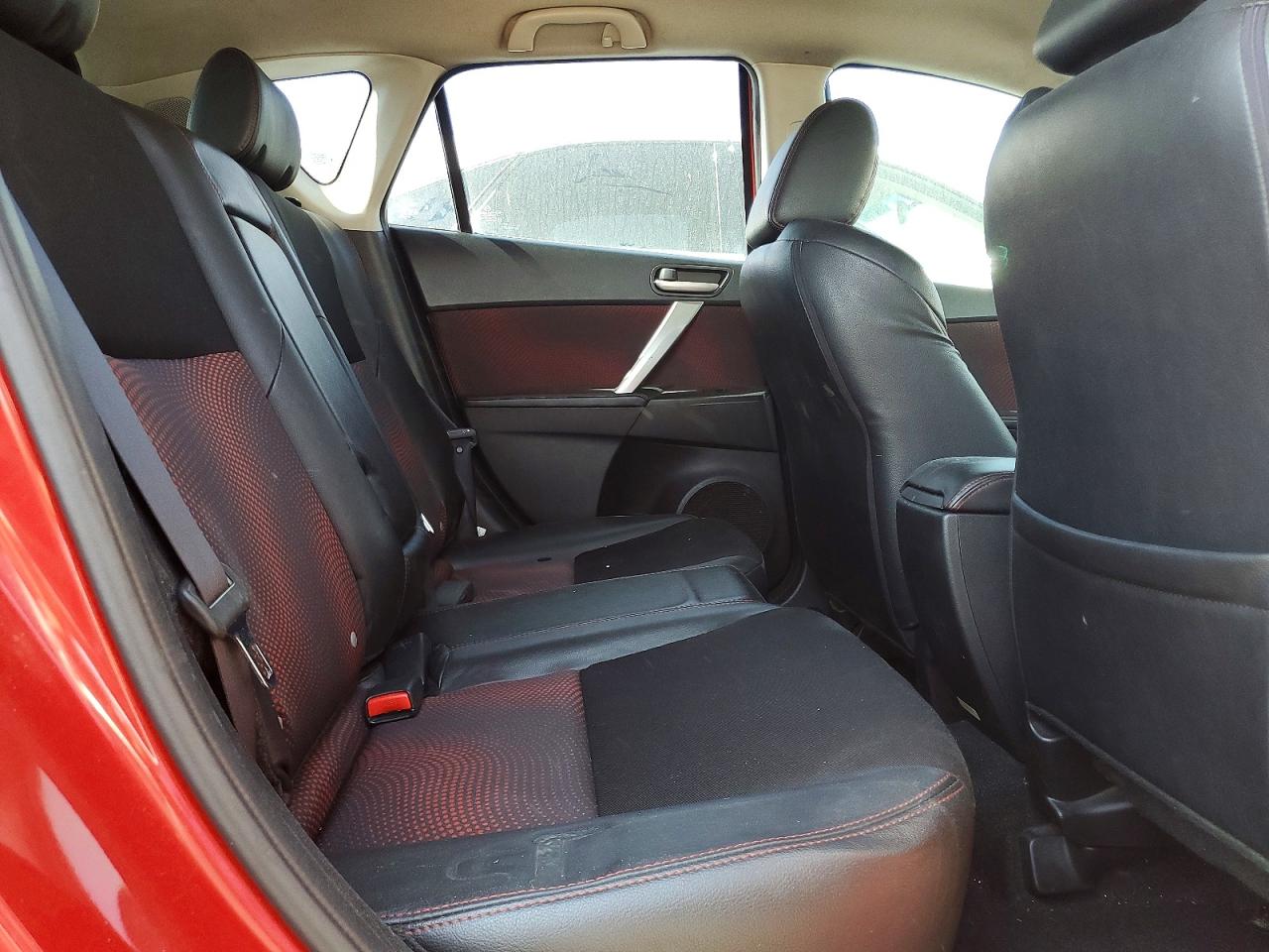 2013 Mazda Mazda3 Hatchback Red vin: JM1BL1L33D1731615