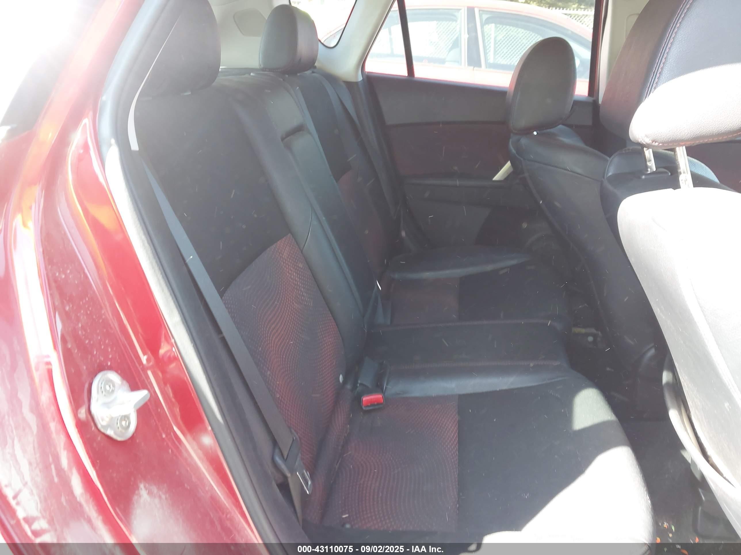2012 Mazda Mazdaspeed3 Touring Красный vin: JM1BL1L34C1551557