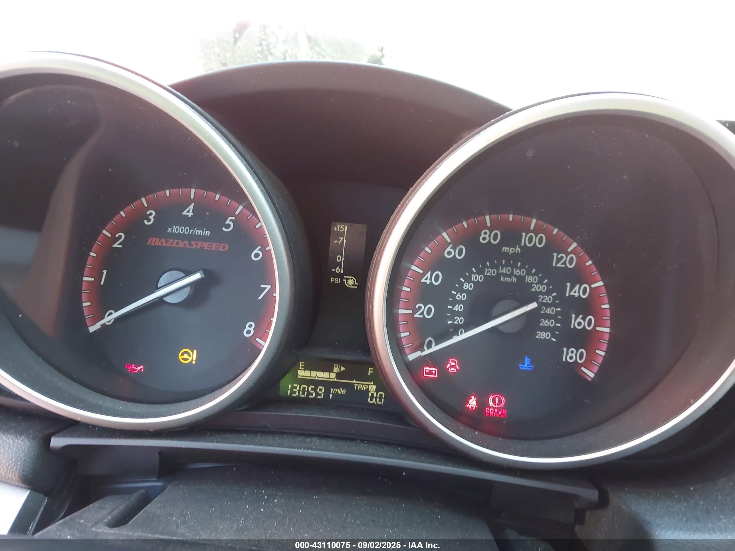 2012 Mazda Mazdaspeed3 Touring Красный vin: JM1BL1L34C1551557