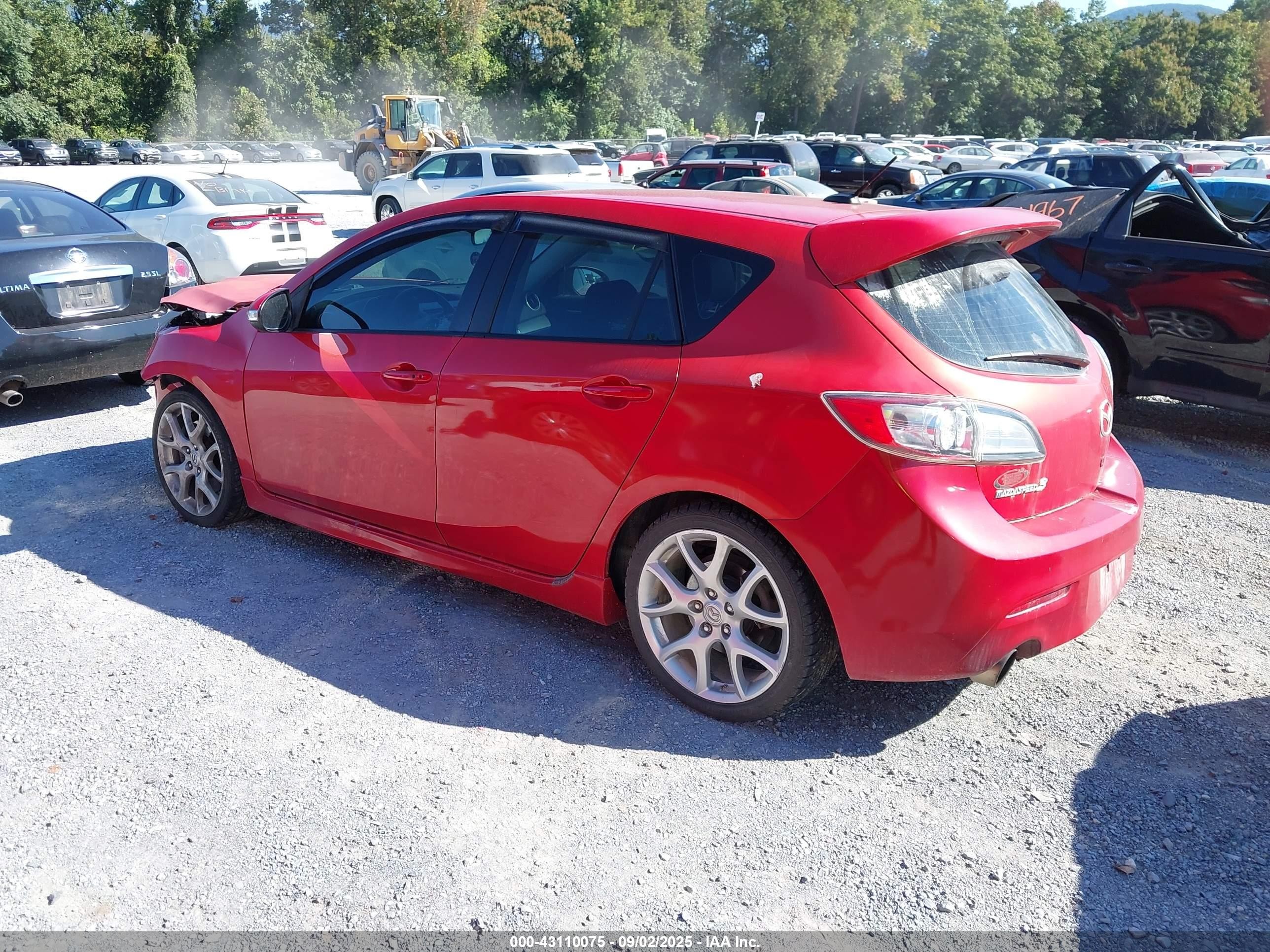 2012 Mazda Mazdaspeed3 Touring Красный vin: JM1BL1L34C1551557