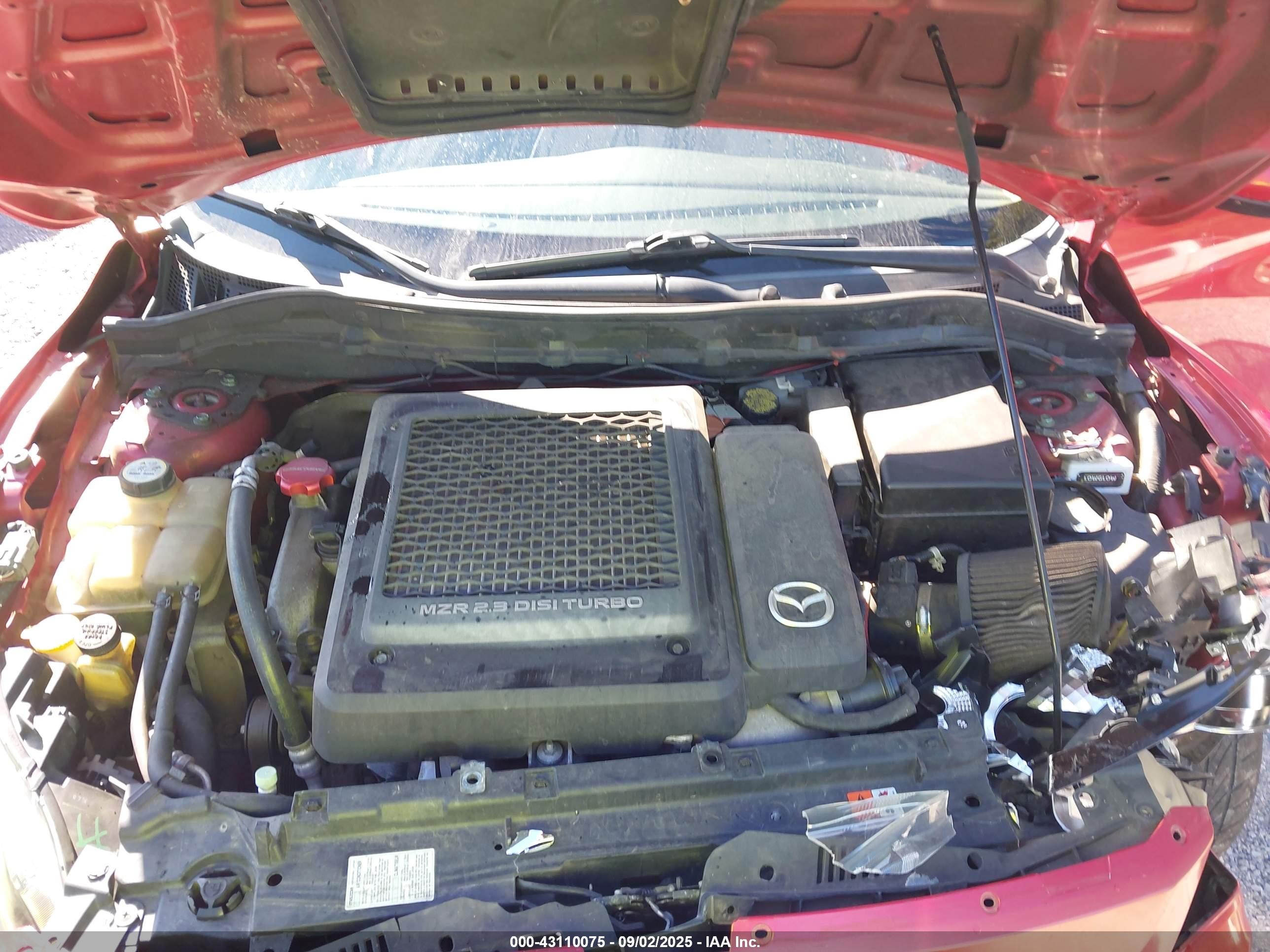 2012 Mazda Mazdaspeed3 Touring Красный vin: JM1BL1L34C1551557