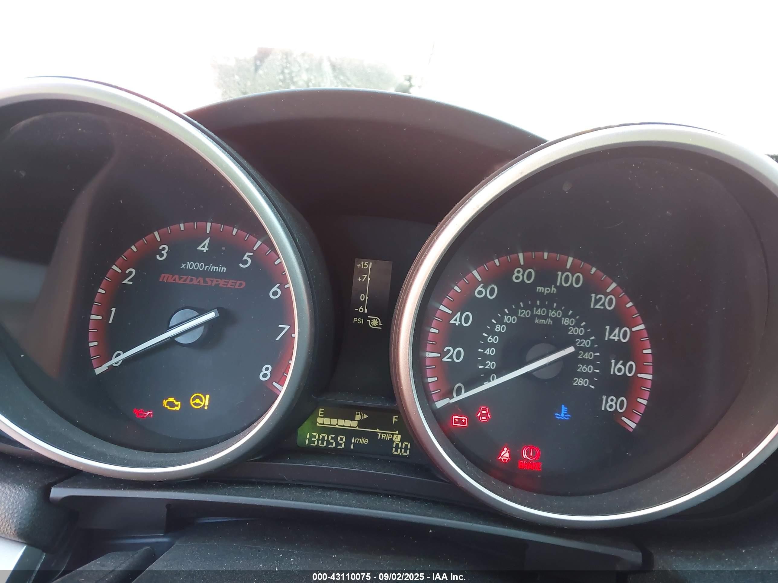 2012 Mazda Mazdaspeed3 Touring Красный vin: JM1BL1L34C1551557