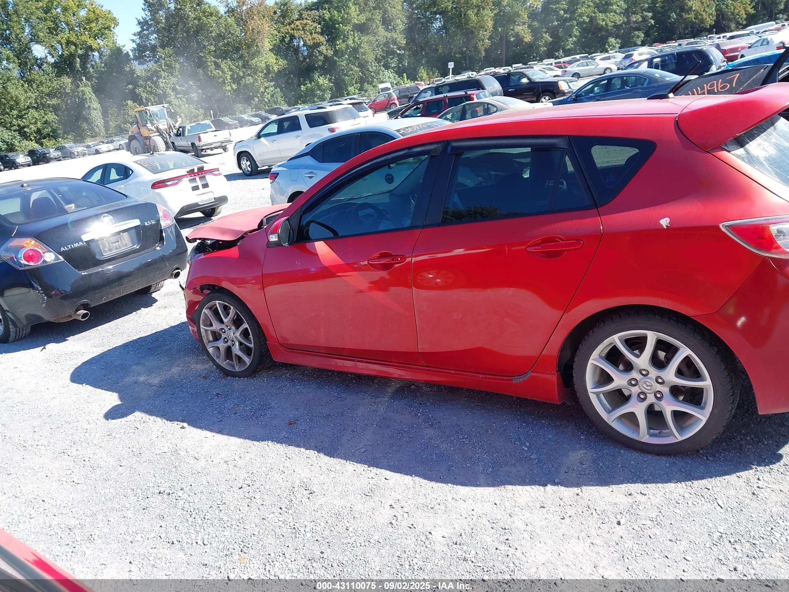 2012 Mazda Mazdaspeed3 Touring Красный vin: JM1BL1L34C1551557