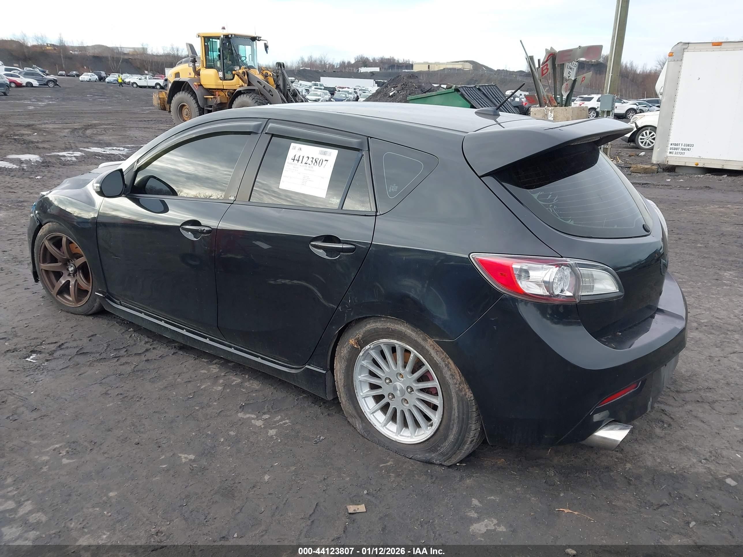2012 Mazda Mazdaspeed3 Touring Черный vin: JM1BL1L34C1698218