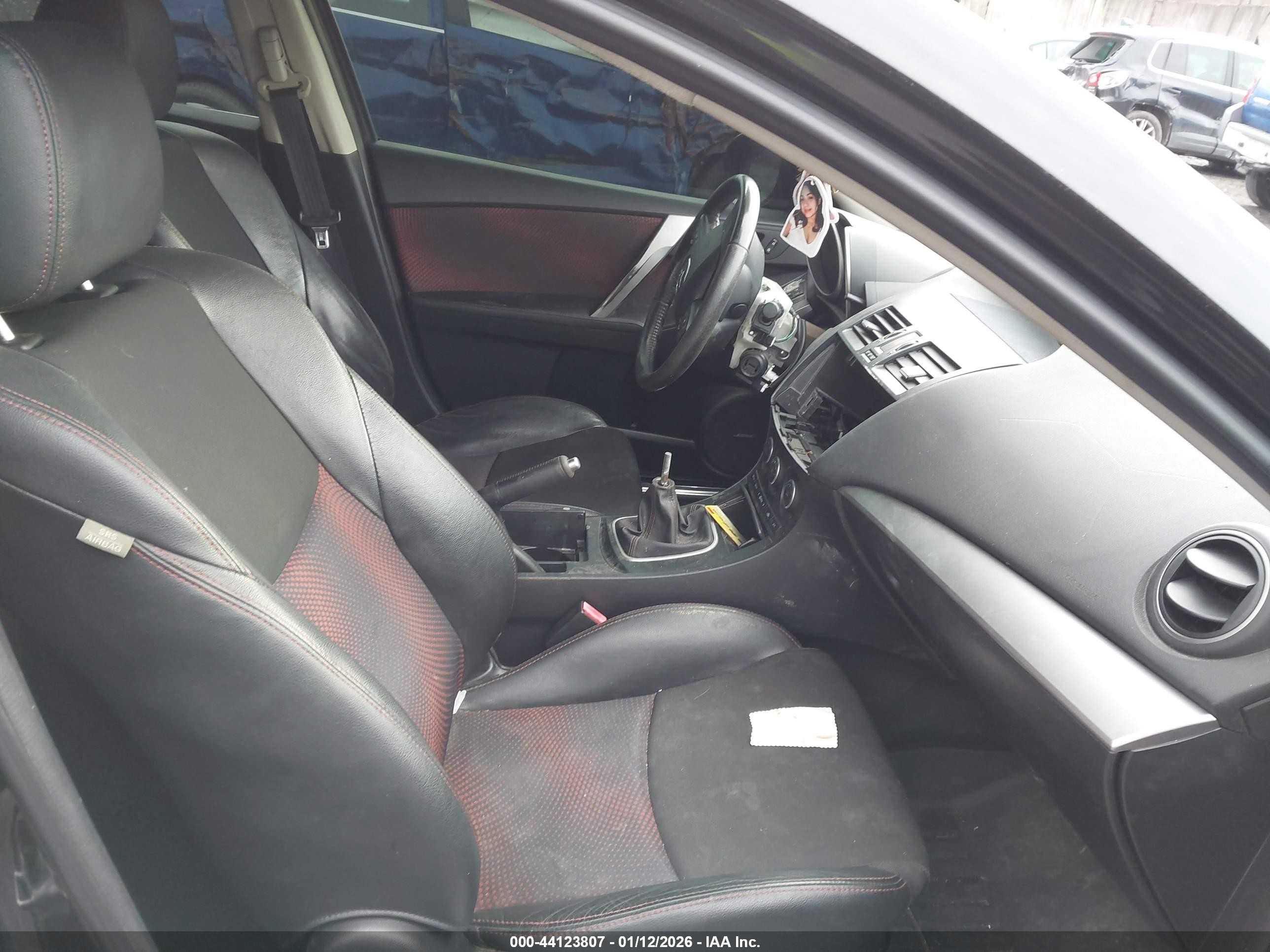 2012 Mazda Mazdaspeed3 Touring Черный vin: JM1BL1L34C1698218