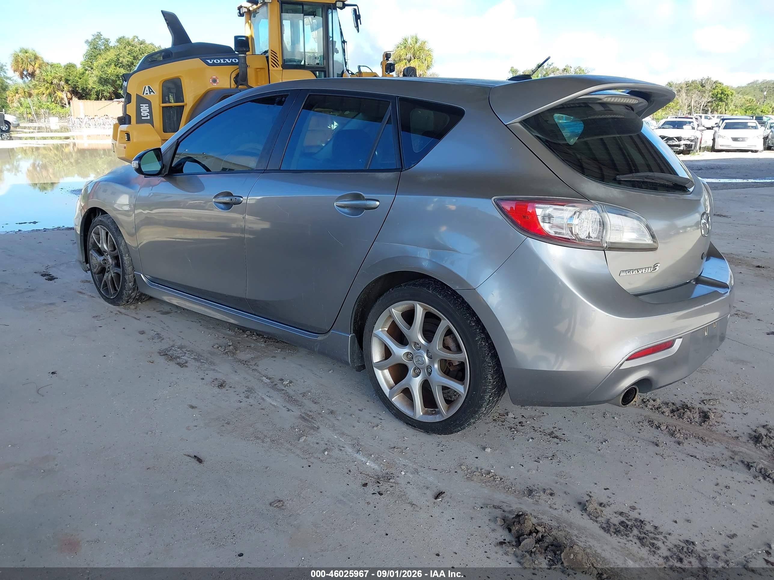 2012 Mazda Mazdaspeed3 Touring Gray vin: JM1BL1L35C1536534