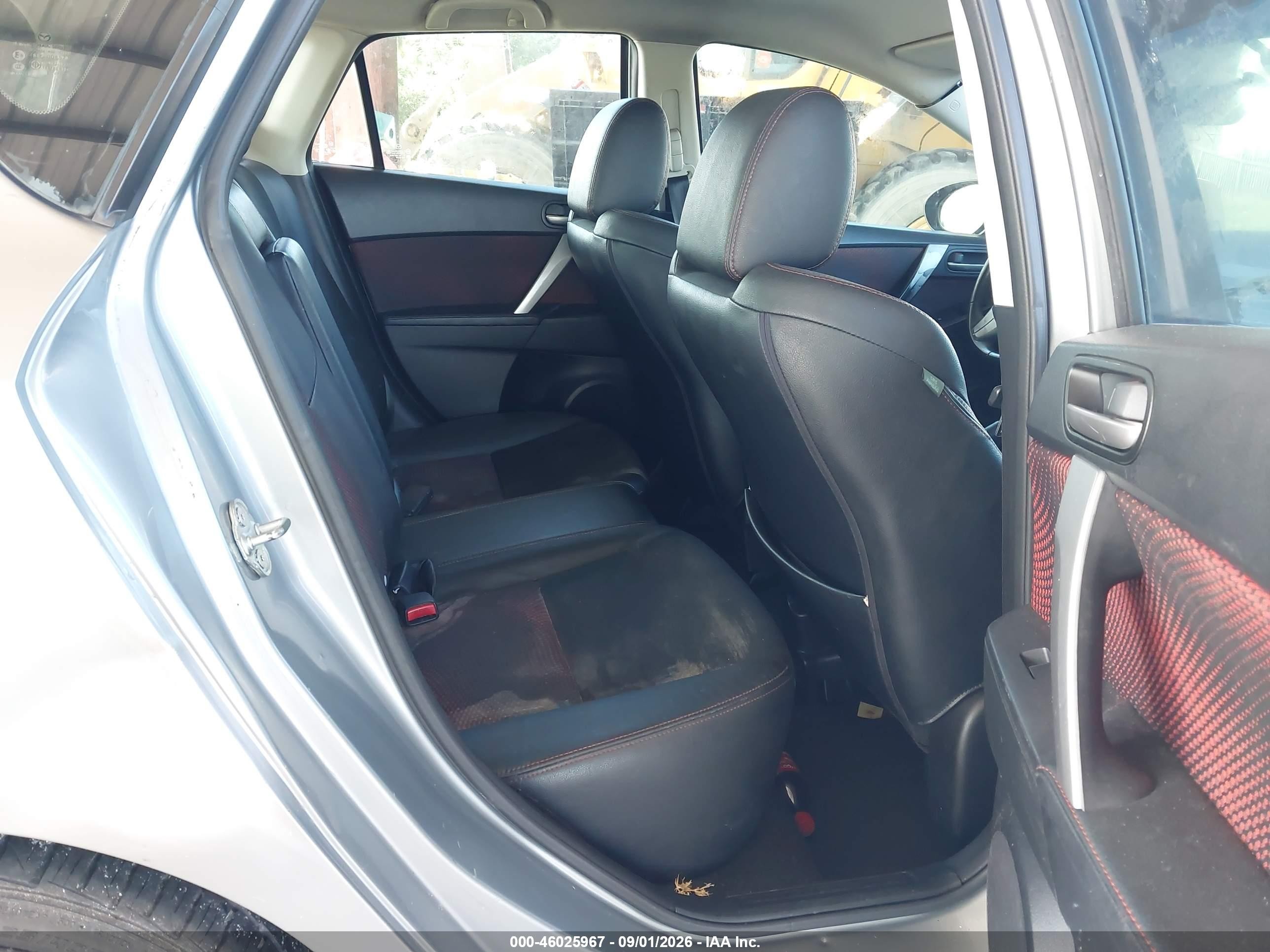 2012 Mazda Mazdaspeed3 Touring Gray vin: JM1BL1L35C1536534