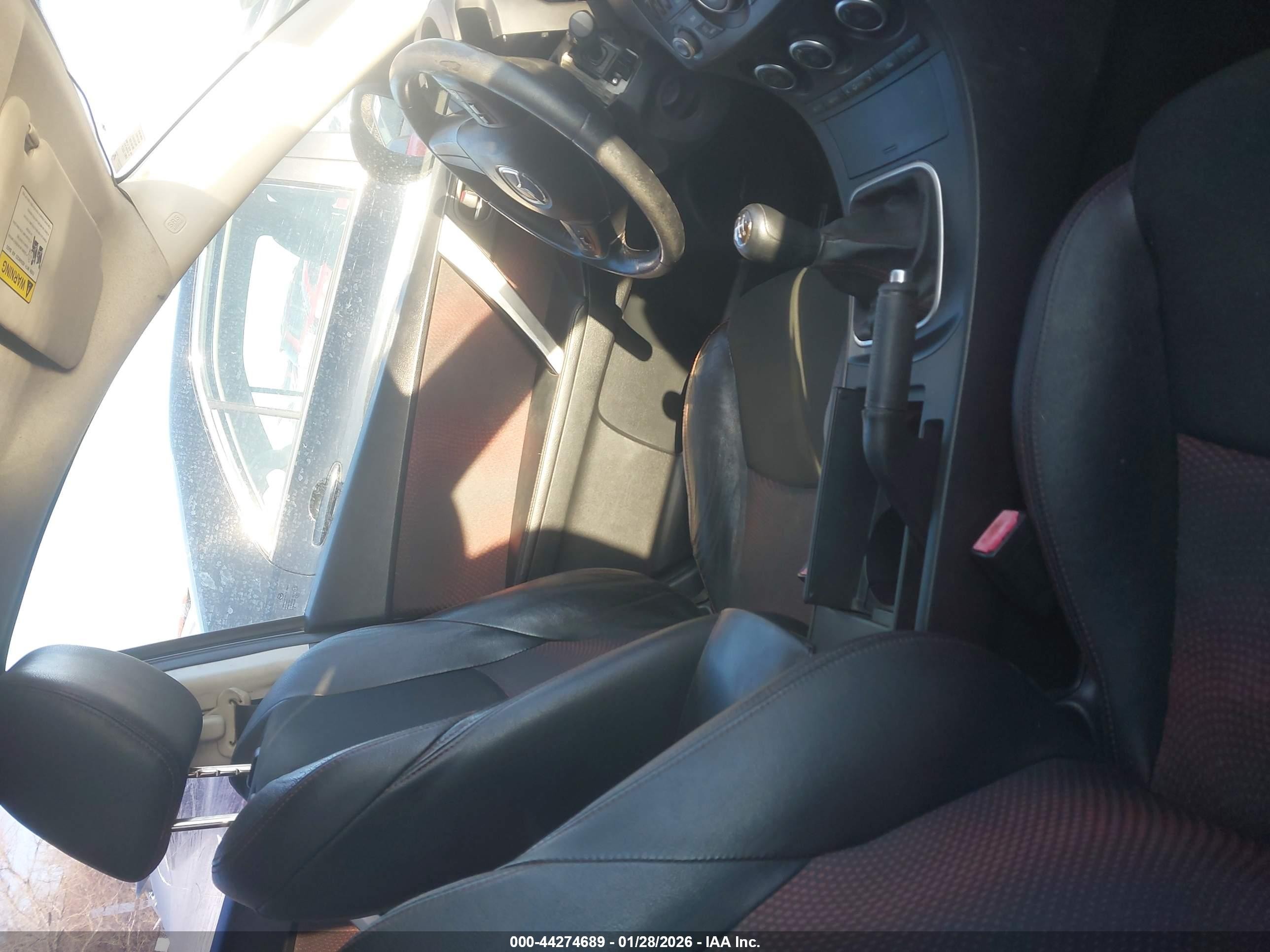 2012 Mazda Mazdaspeed3 Touring Черный vin: JM1BL1L35C1648461