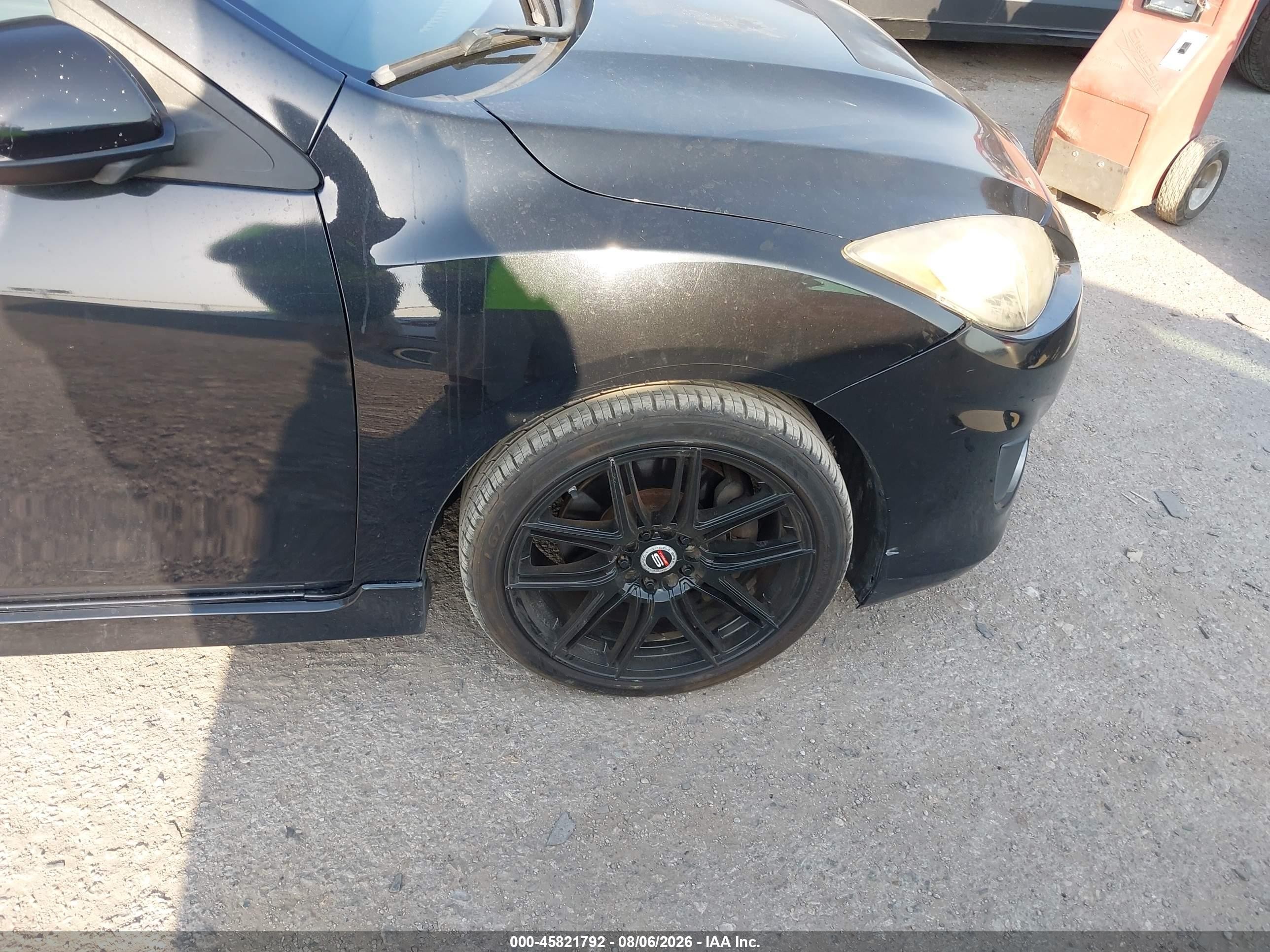 2012 Mazda Mazdaspeed3 Touring Черный vin: JM1BL1L35C1648461