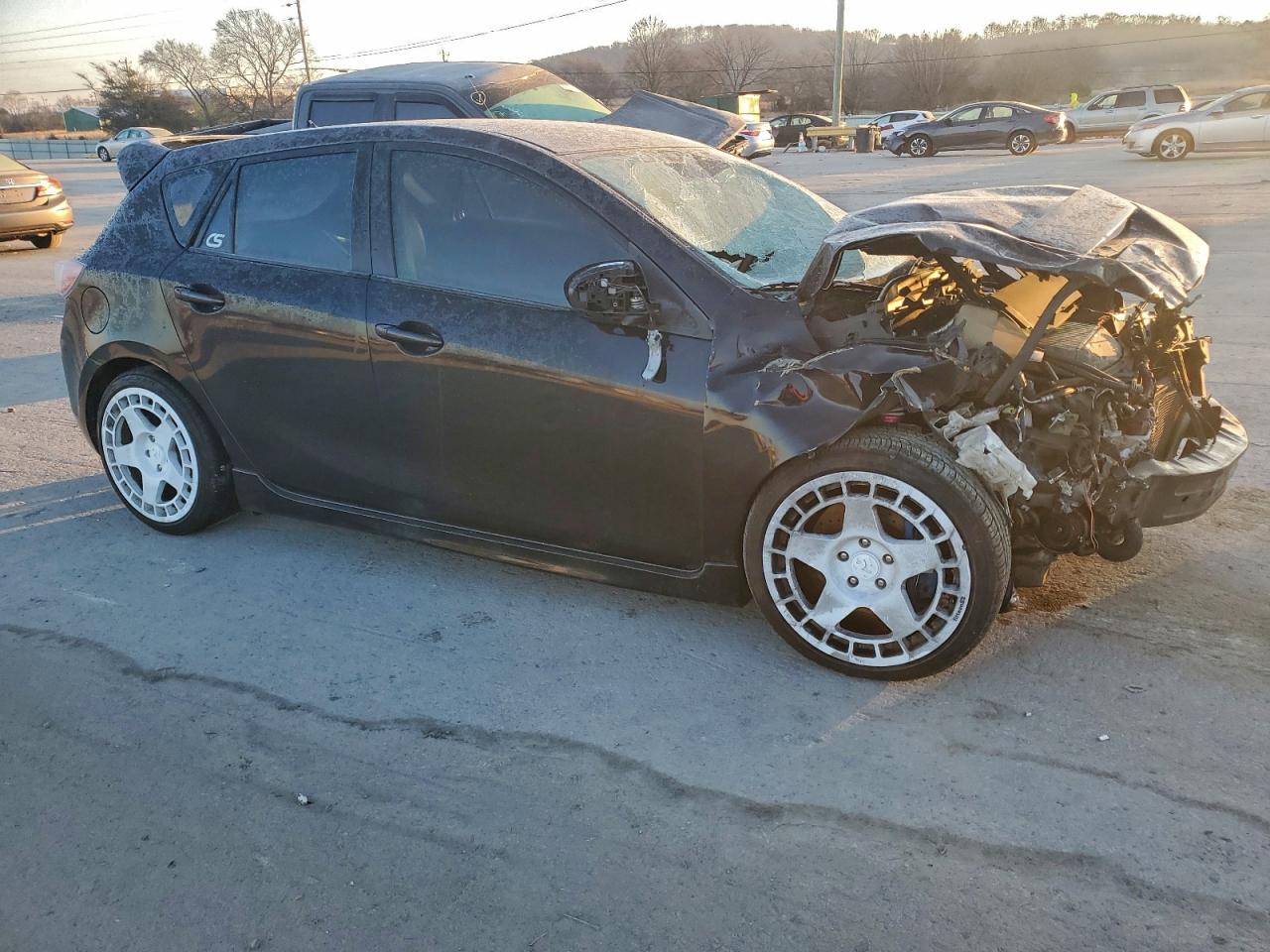 2012 Mazda Speed 3 Black vin: JM1BL1L35C1683226