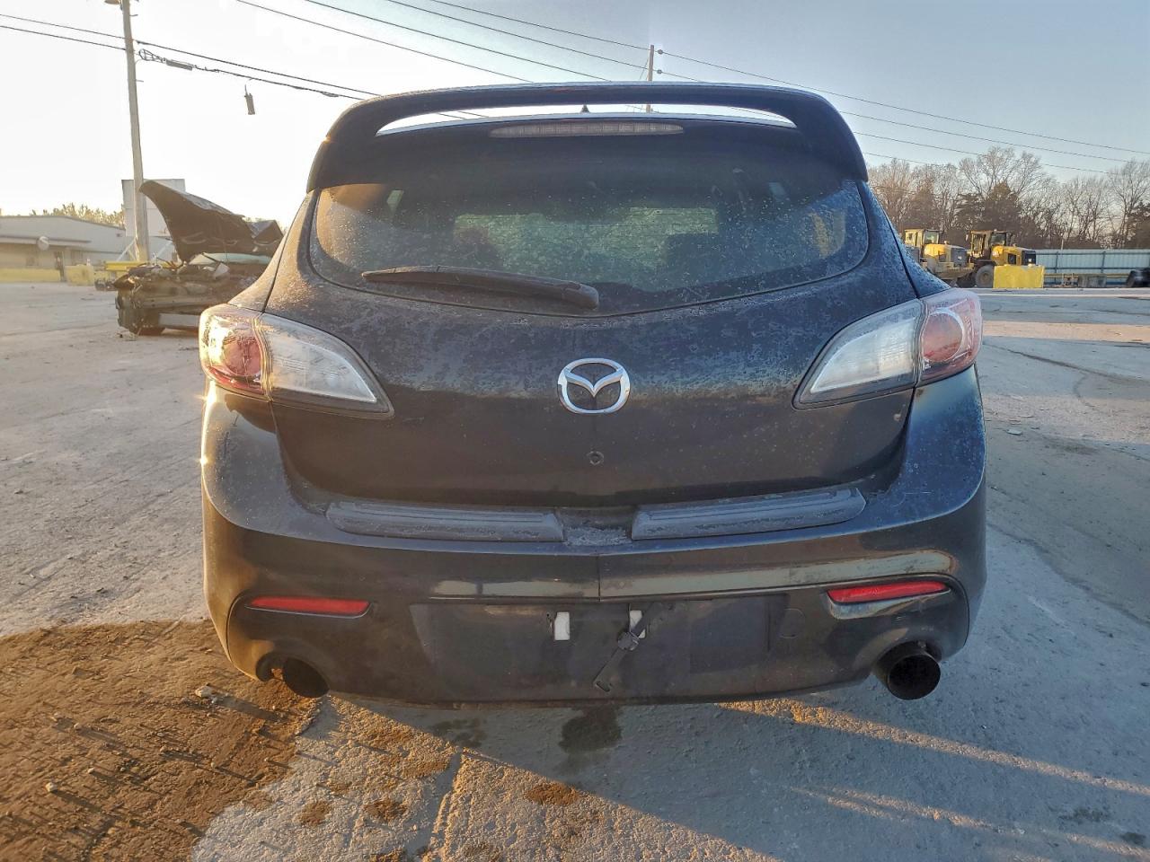 2012 Mazda Speed 3 Black vin: JM1BL1L35C1683226