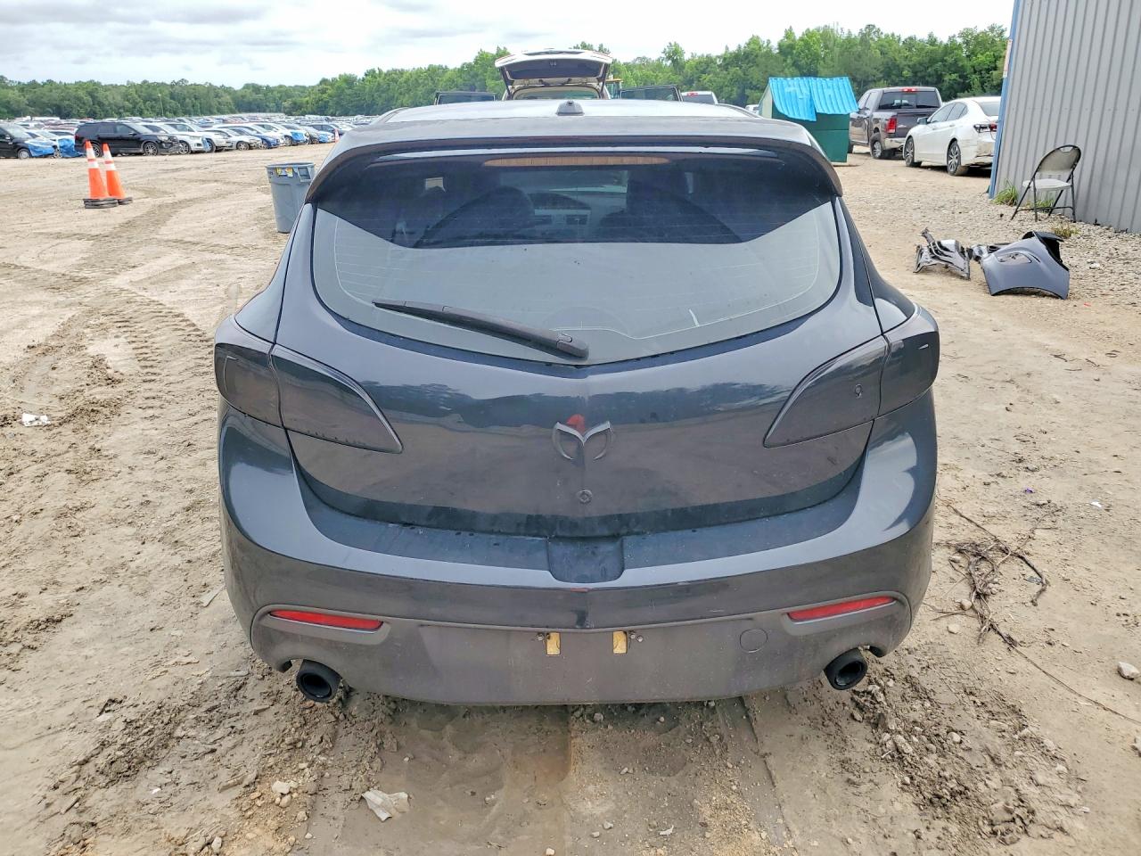 2013 Mazda Speed 3 Black vin: JM1BL1L35D1743121