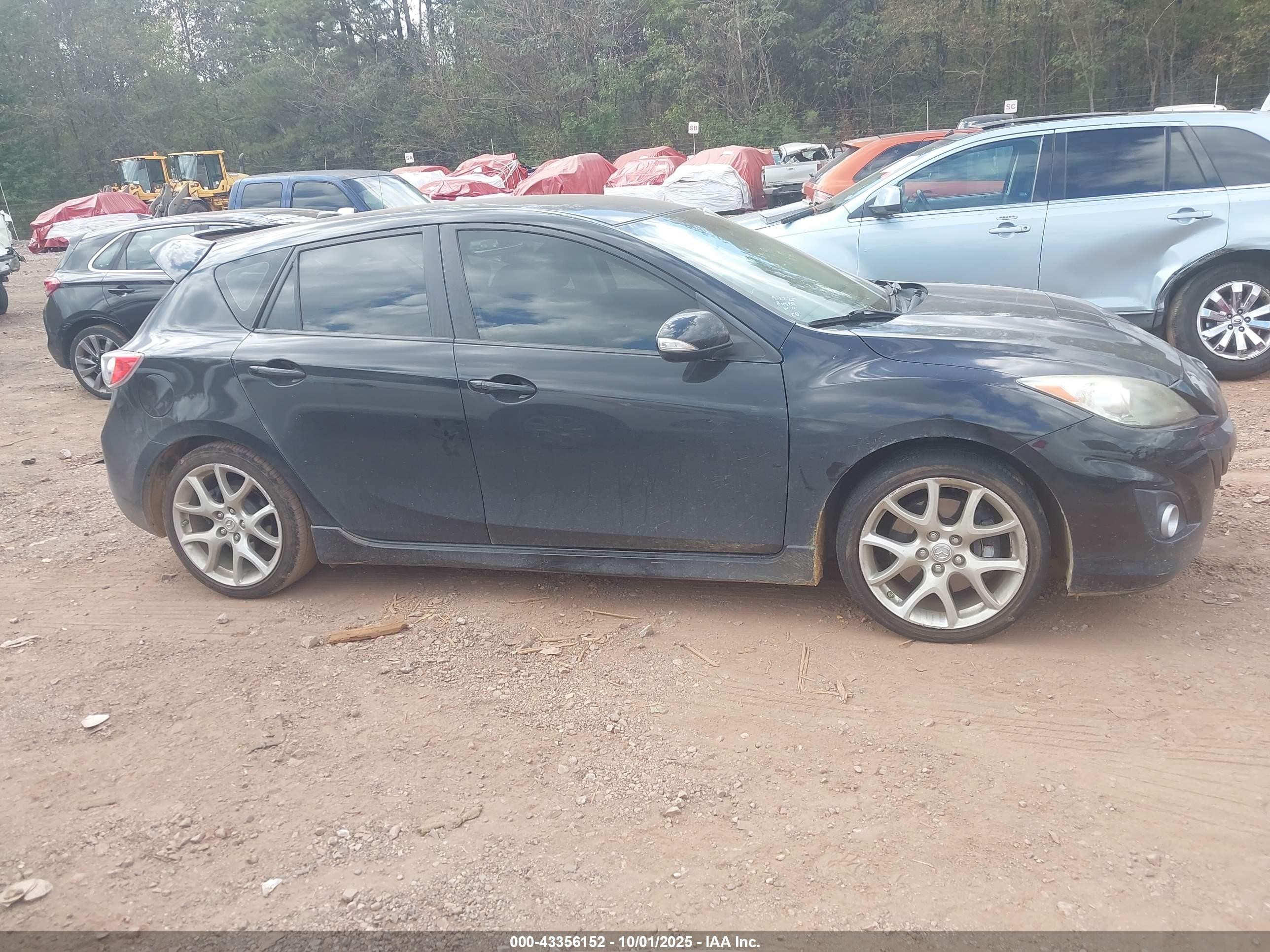 2012 Mazda Mazdaspeed3 Touring Черный vin: JM1BL1L36C1517734