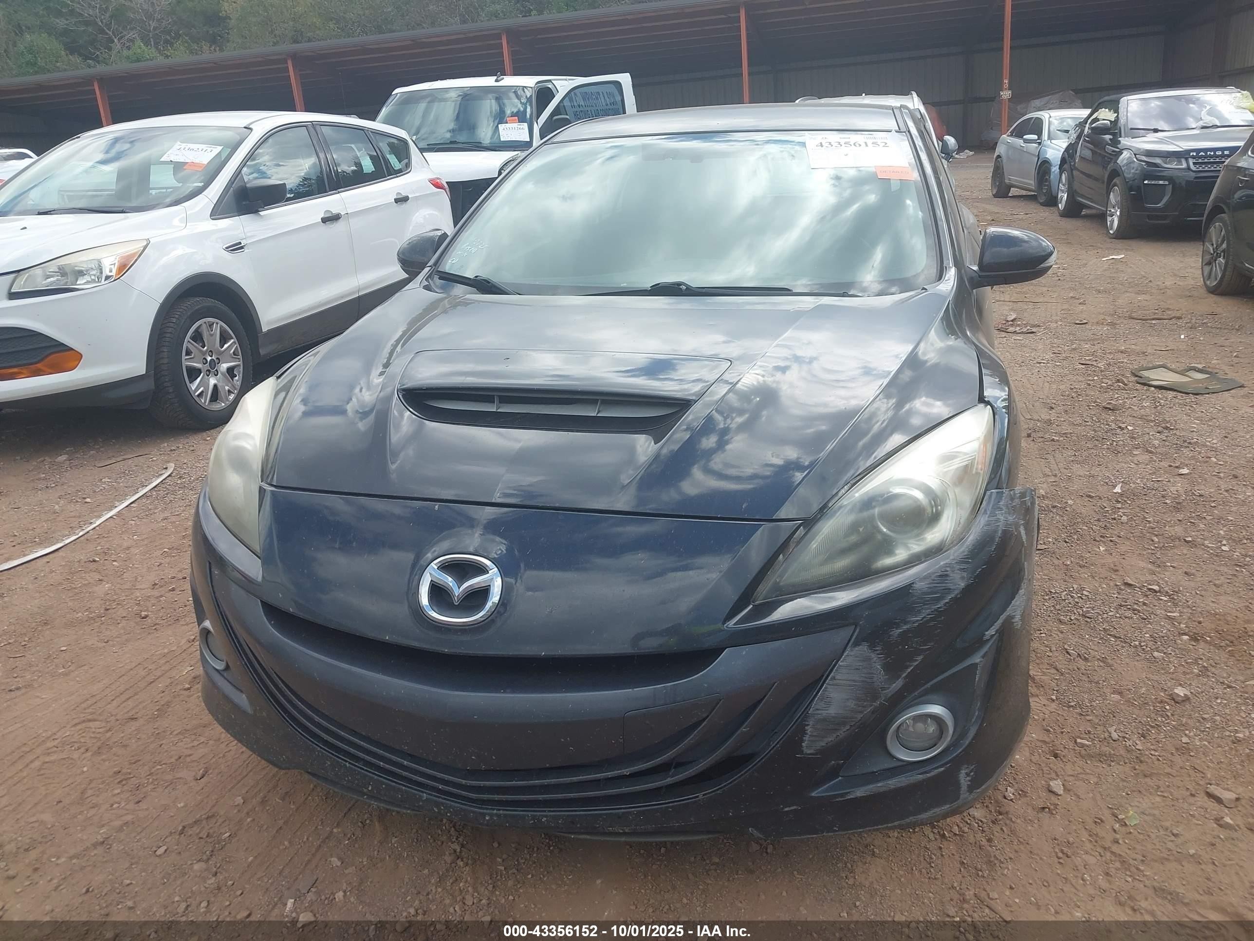 2012 Mazda Mazdaspeed3 Touring Черный vin: JM1BL1L36C1517734