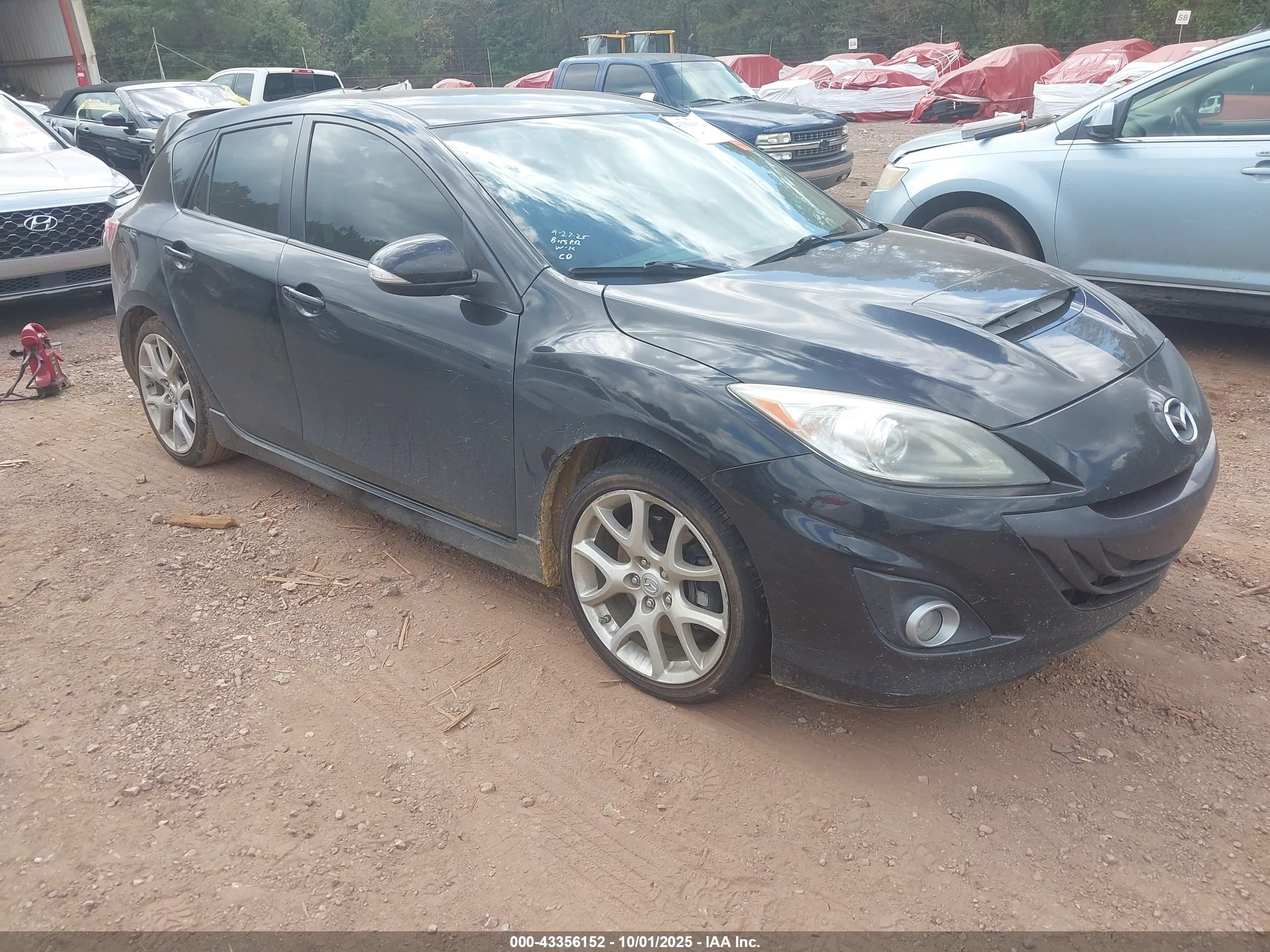 2012 Mazda Mazdaspeed3 Touring Черный vin: JM1BL1L36C1517734
