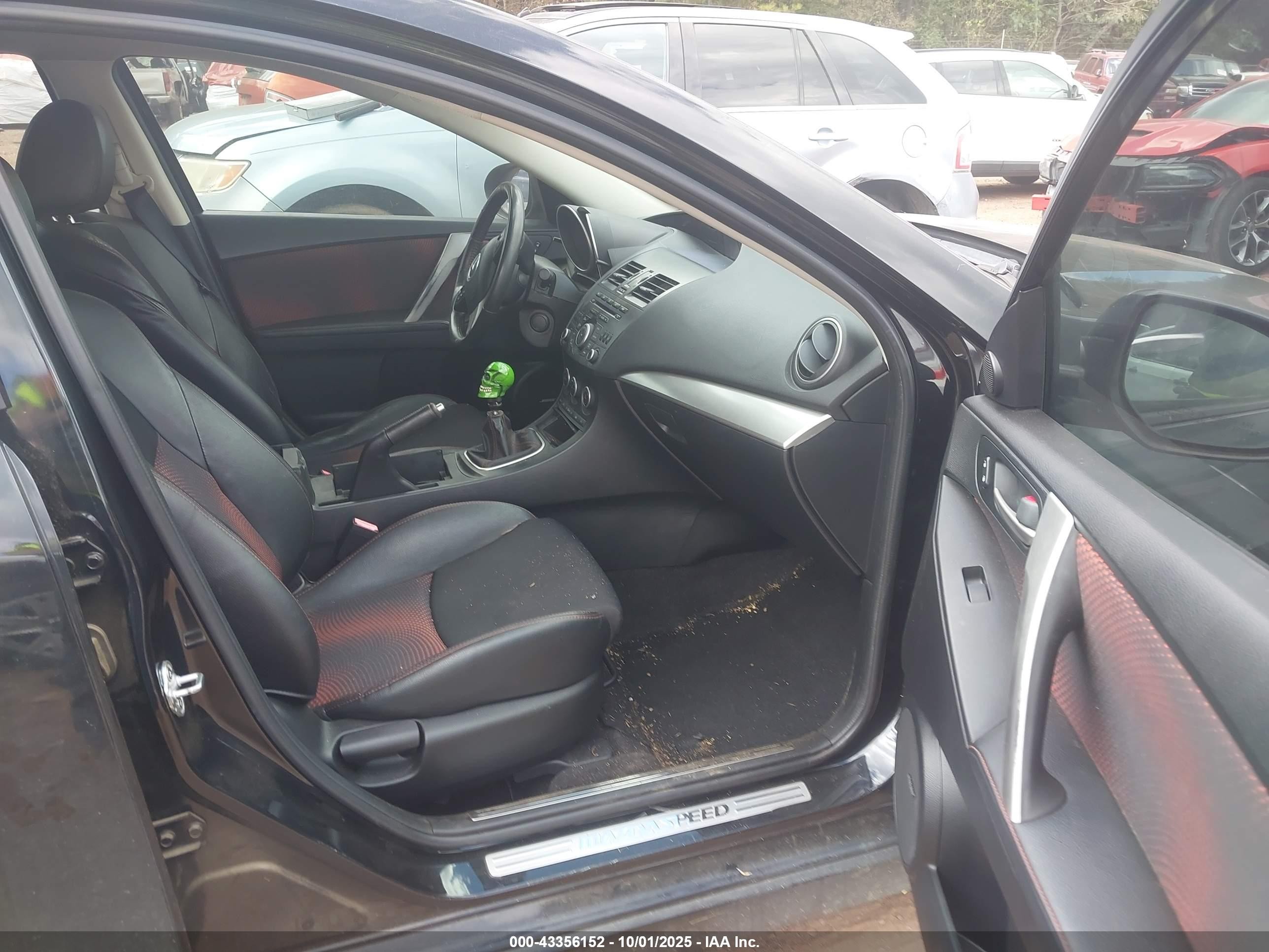 2012 Mazda Mazdaspeed3 Touring Черный vin: JM1BL1L36C1517734