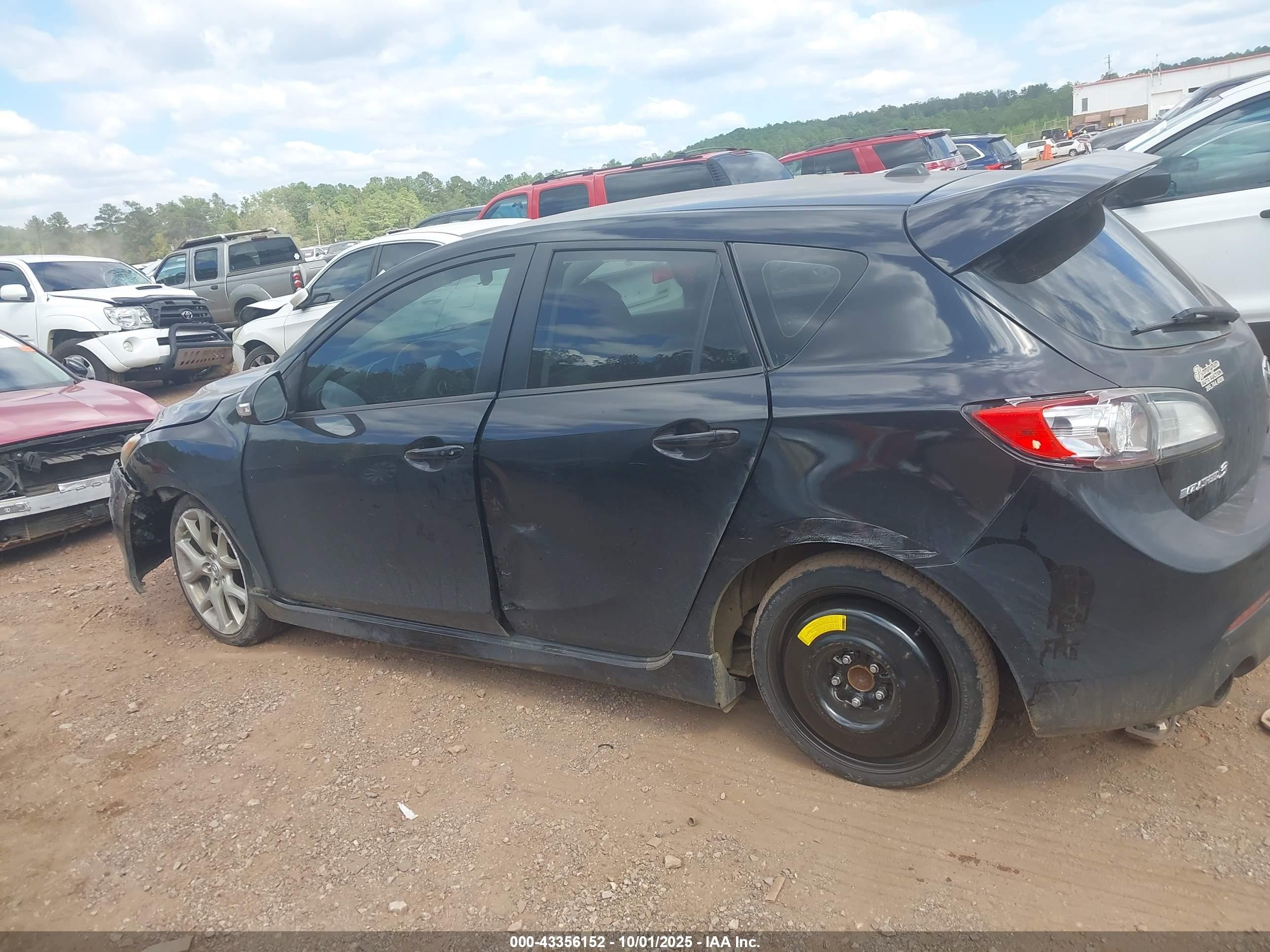 2012 Mazda Mazdaspeed3 Touring Черный vin: JM1BL1L36C1517734