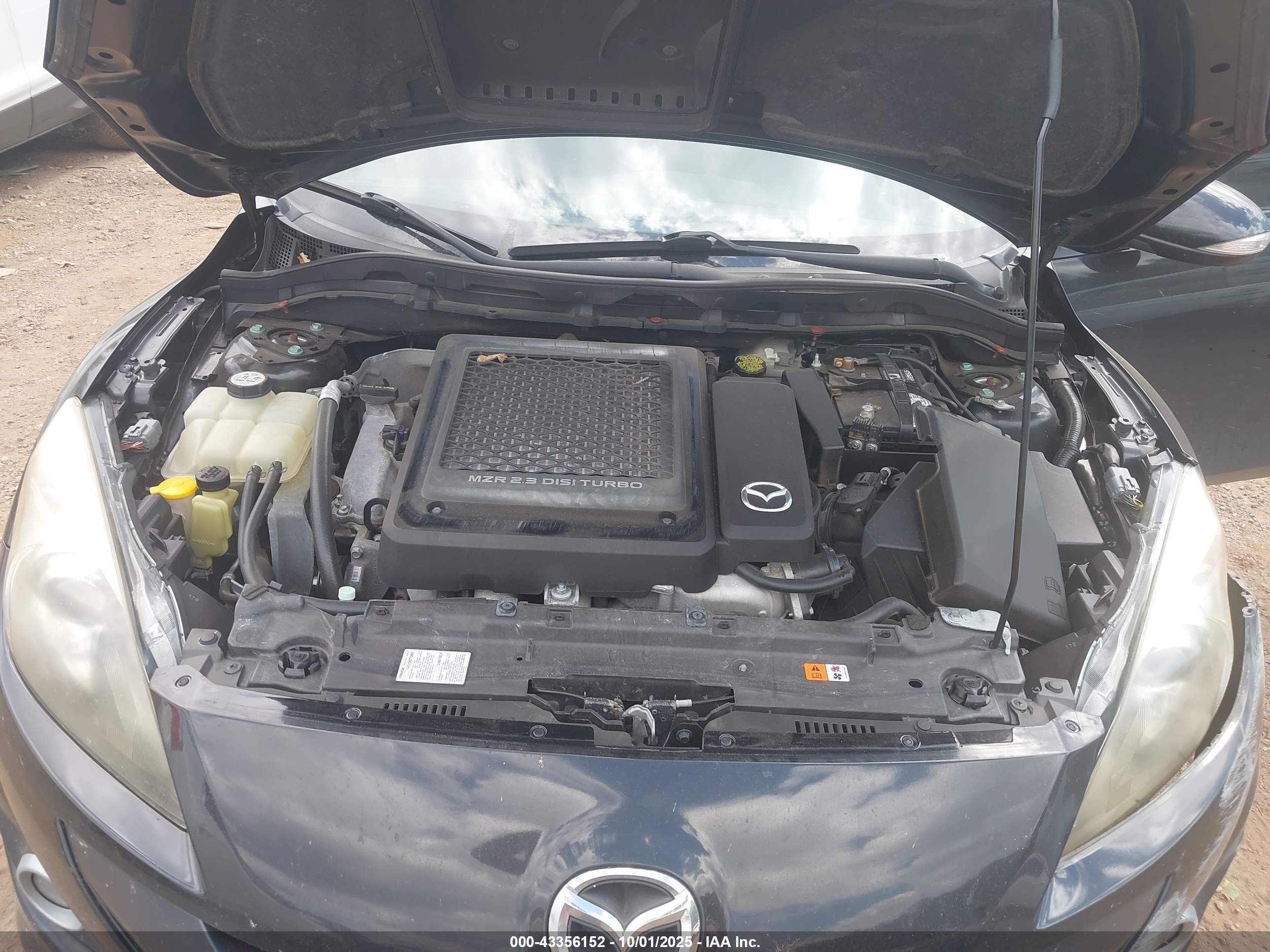 2012 Mazda Mazdaspeed3 Touring Черный vin: JM1BL1L36C1517734