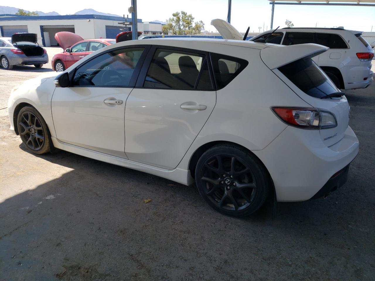 2013 Mazda Speed 3 White vin: JM1BL1L36D1761756