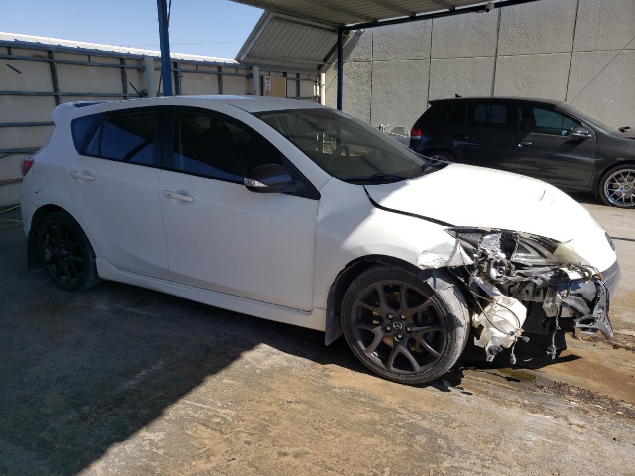 2013 Mazda Speed 3 White vin: JM1BL1L36D1761756