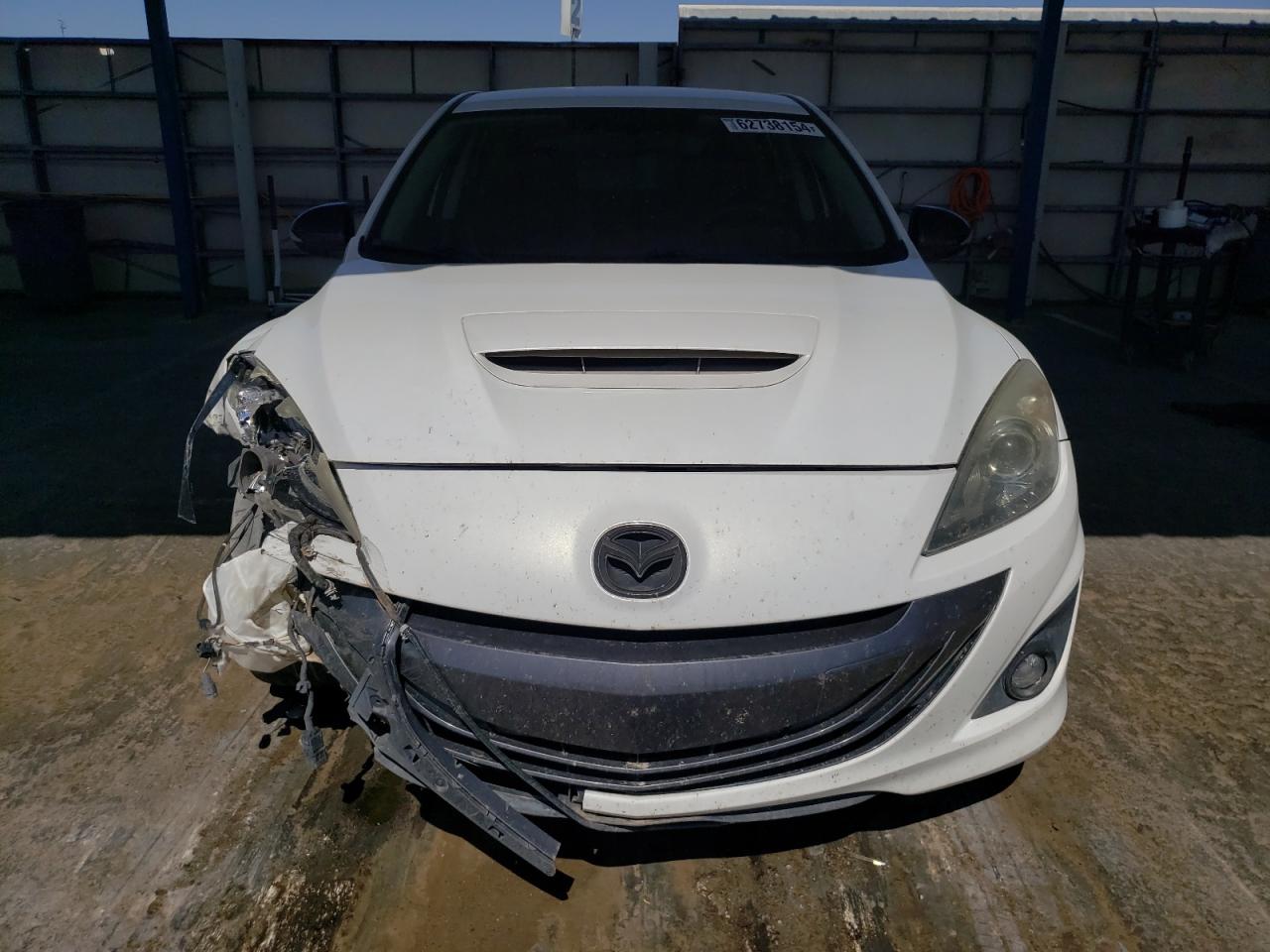 2013 Mazda Speed 3 White vin: JM1BL1L36D1761756