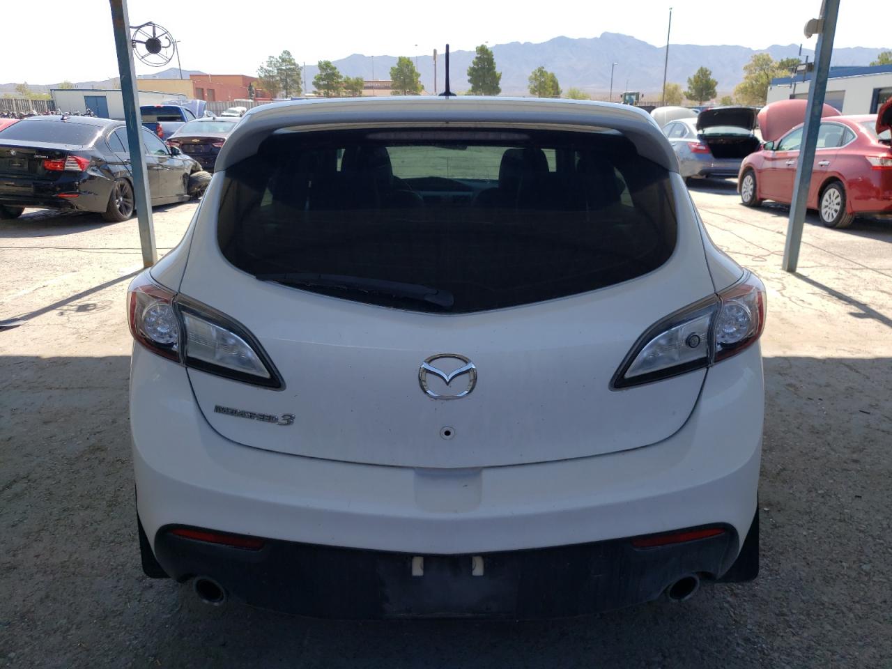 2013 Mazda Speed 3 White vin: JM1BL1L36D1761756