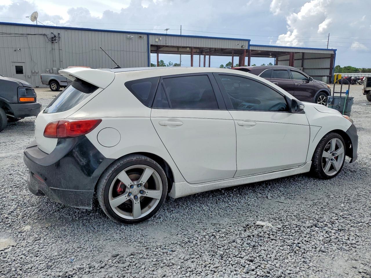 2012 Mazda Speed 3 White vin: JM1BL1L37C1535966