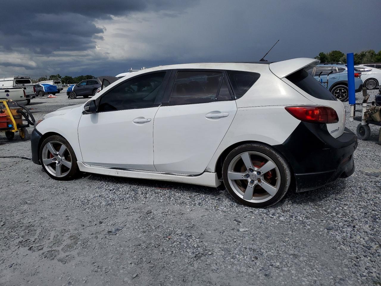 2012 Mazda Speed 3 White vin: JM1BL1L37C1535966