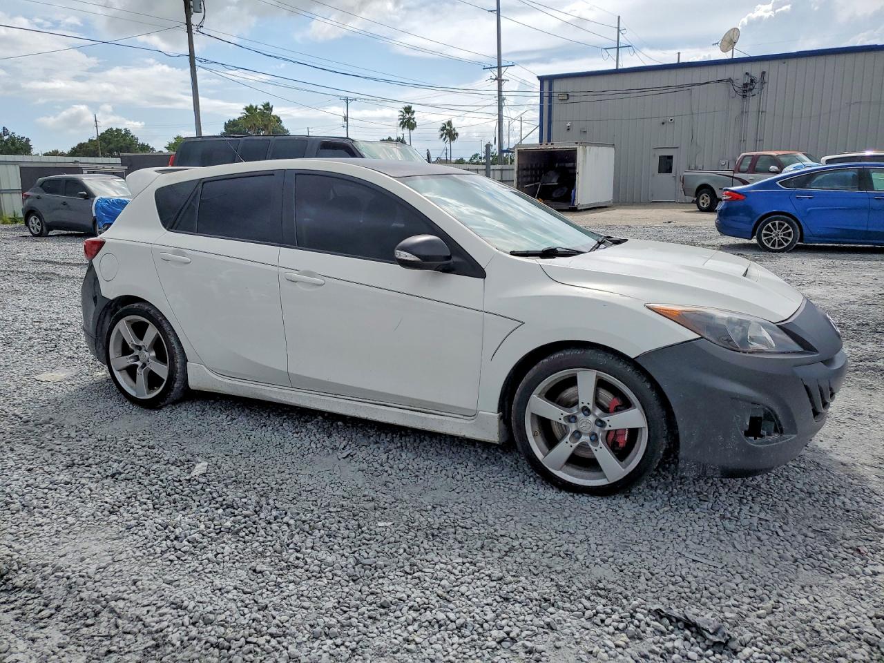 2012 Mazda Speed 3 White vin: JM1BL1L37C1535966