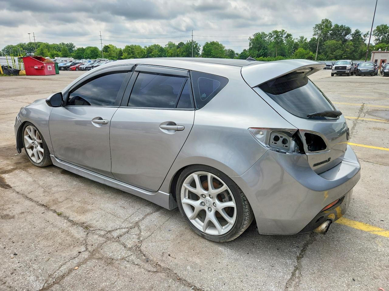 2012 Mazda Speed 3 Silver vin: JM1BL1L38C1577255