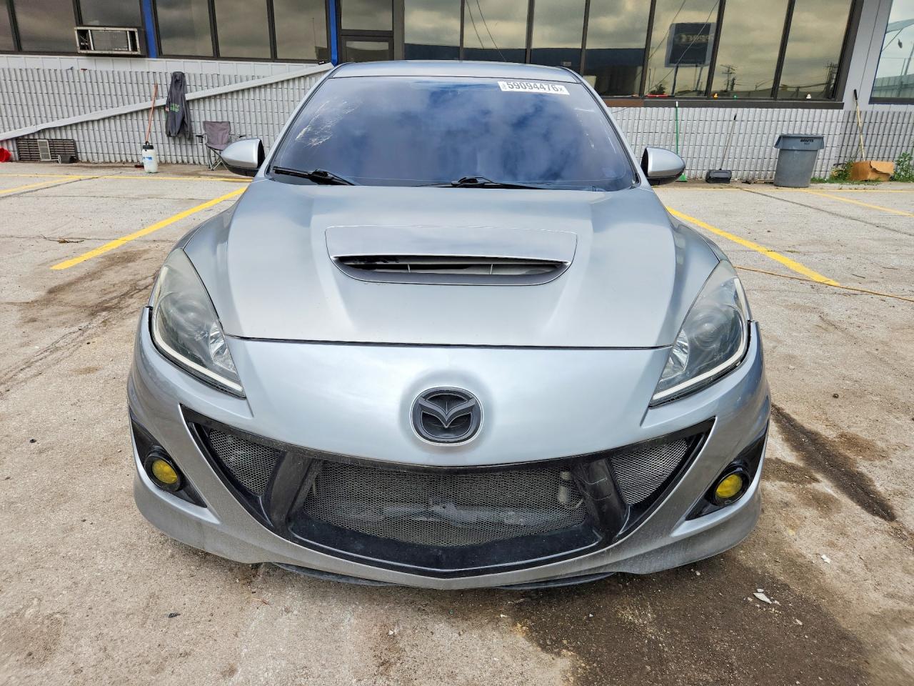 2012 Mazda Speed 3 Silver vin: JM1BL1L38C1577255