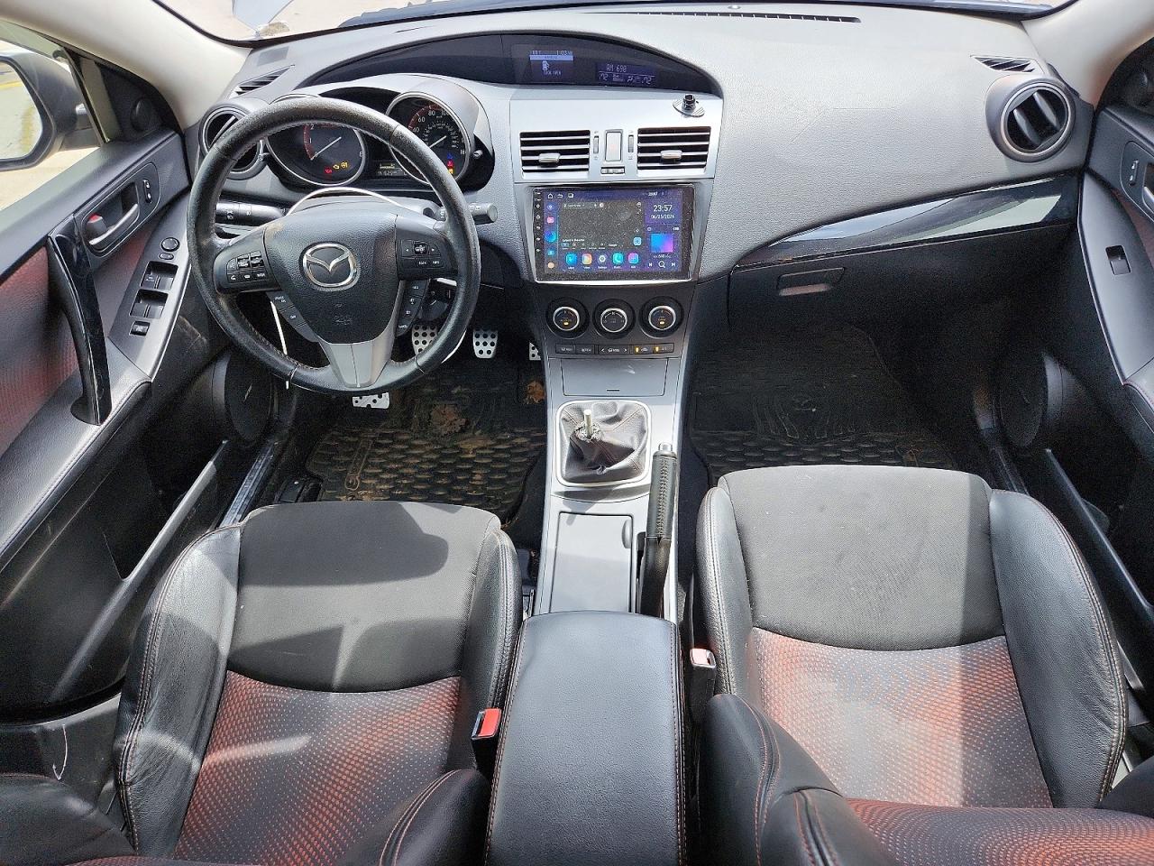 2012 Mazda Speed 3 Silver vin: JM1BL1L38C1577255