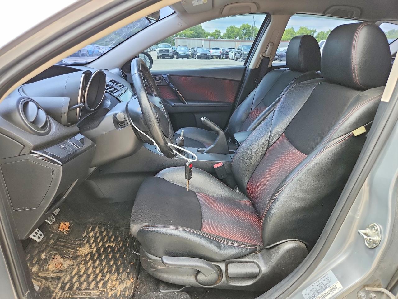 2012 Mazda Speed 3 Silver vin: JM1BL1L38C1577255