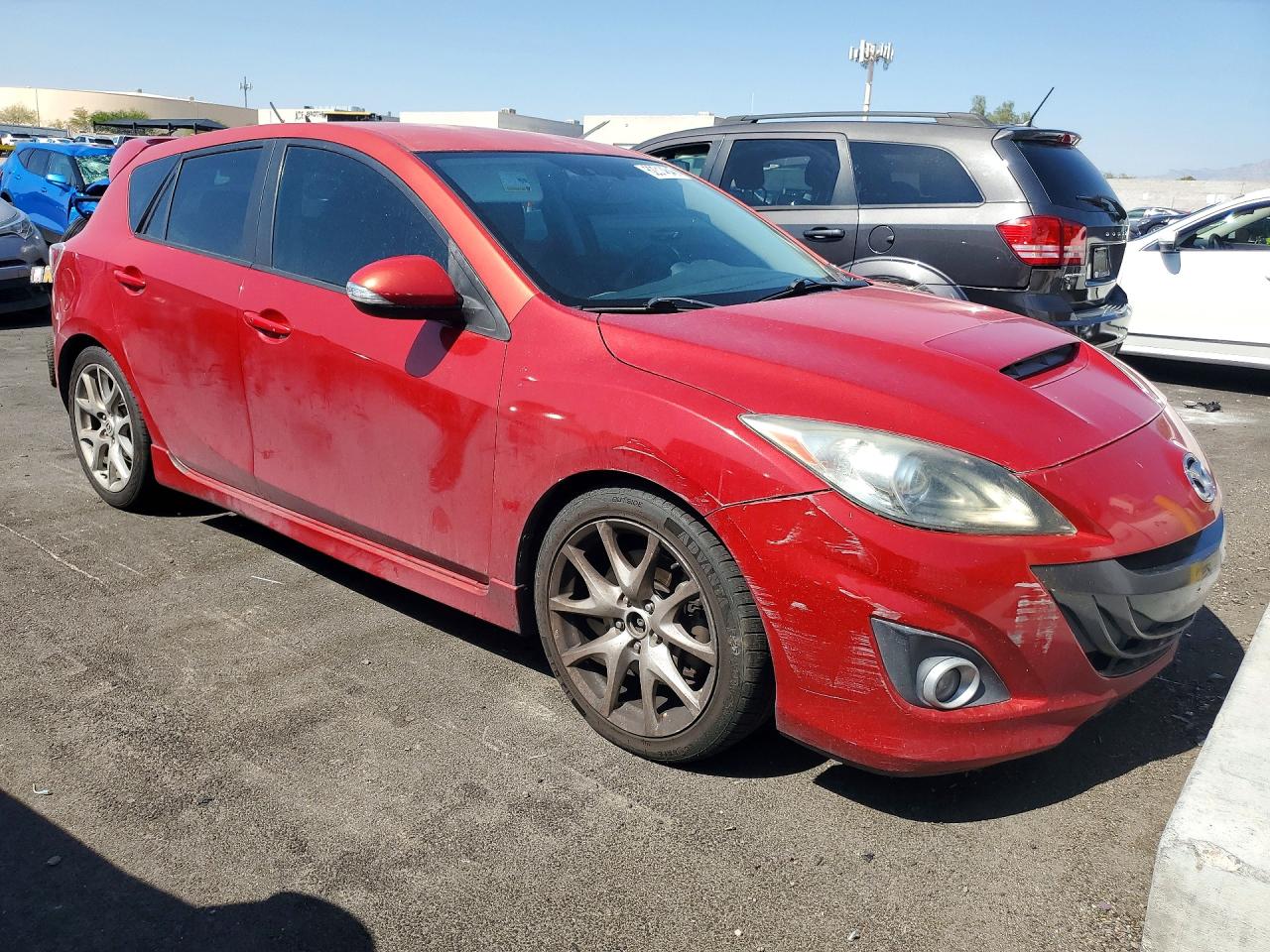 2012 Mazda Speed 3 Red vin: JM1BL1L38C1614398