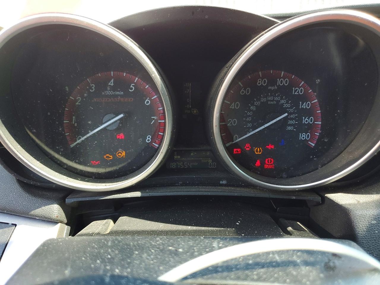2012 Mazda Speed 3 Red vin: JM1BL1L38C1614398
