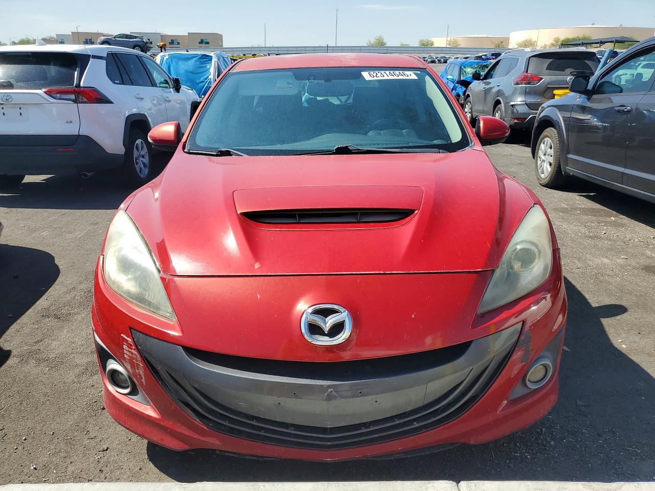 2012 Mazda Speed 3 Red vin: JM1BL1L38C1614398