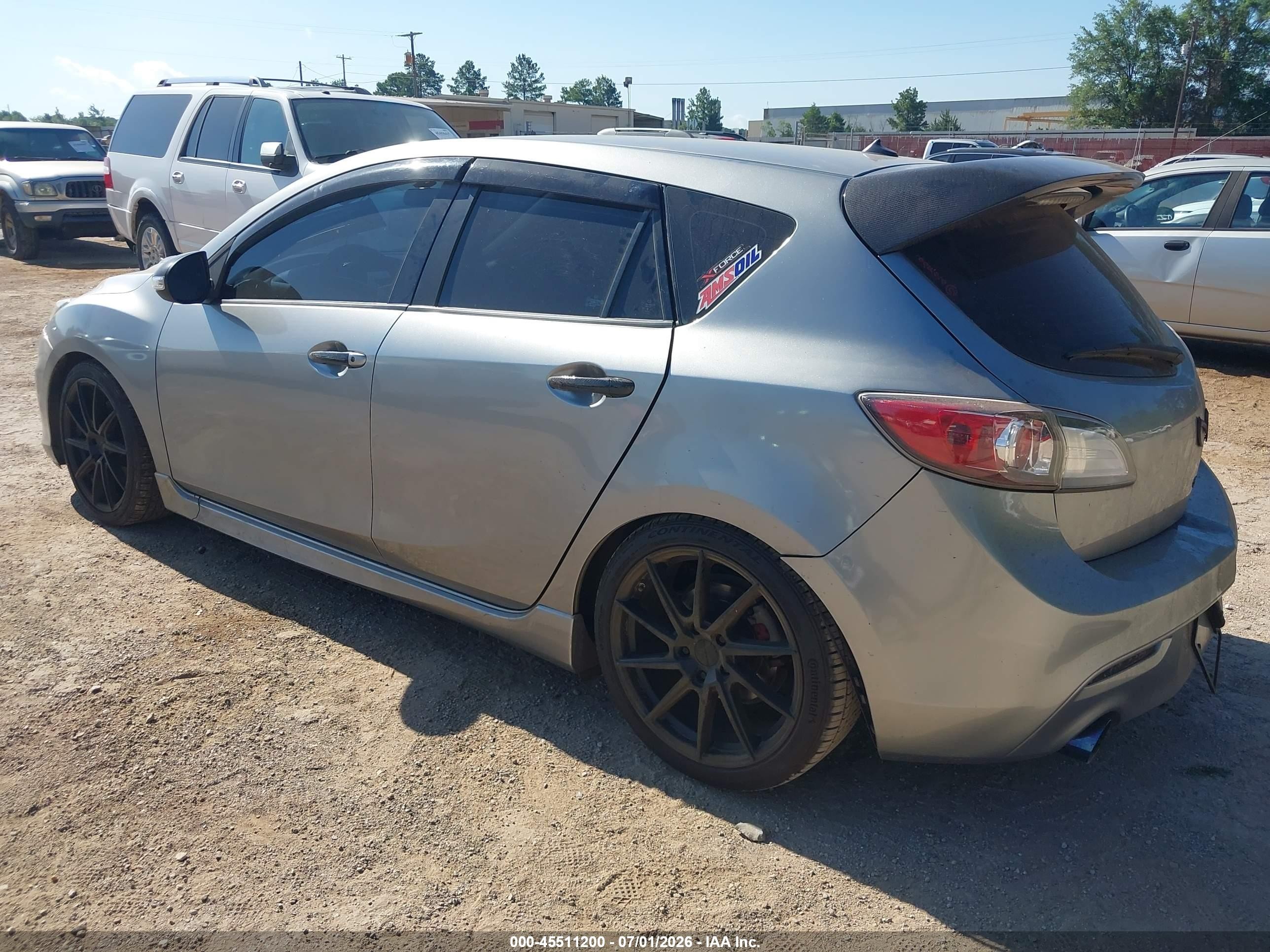 2013 Mazda Mazdaspeed3 Touring Silver vin: JM1BL1L38D1715605