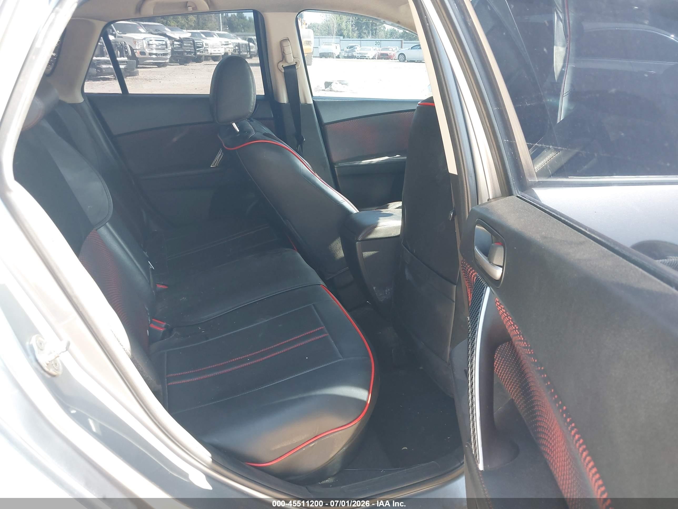 2013 Mazda Mazdaspeed3 Touring Silver vin: JM1BL1L38D1715605
