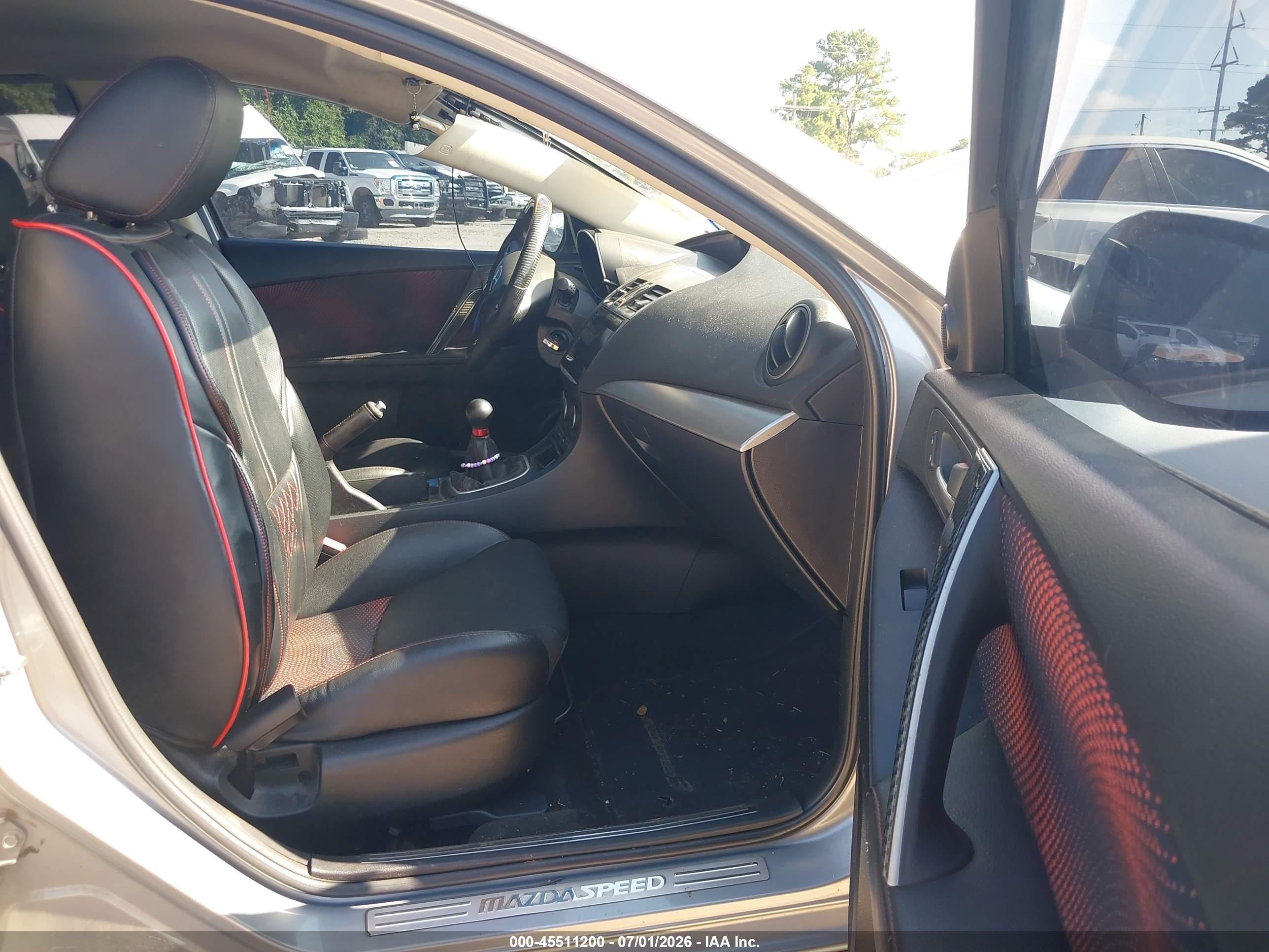 2013 Mazda Mazdaspeed3 Touring Silver vin: JM1BL1L38D1715605